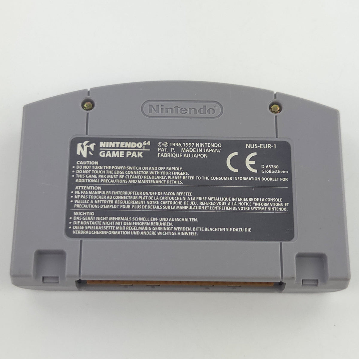 Nintendo 64 Spiel: Rocket Robot on Wheels - N64 Modul (PAL EUR) Ubi Soft