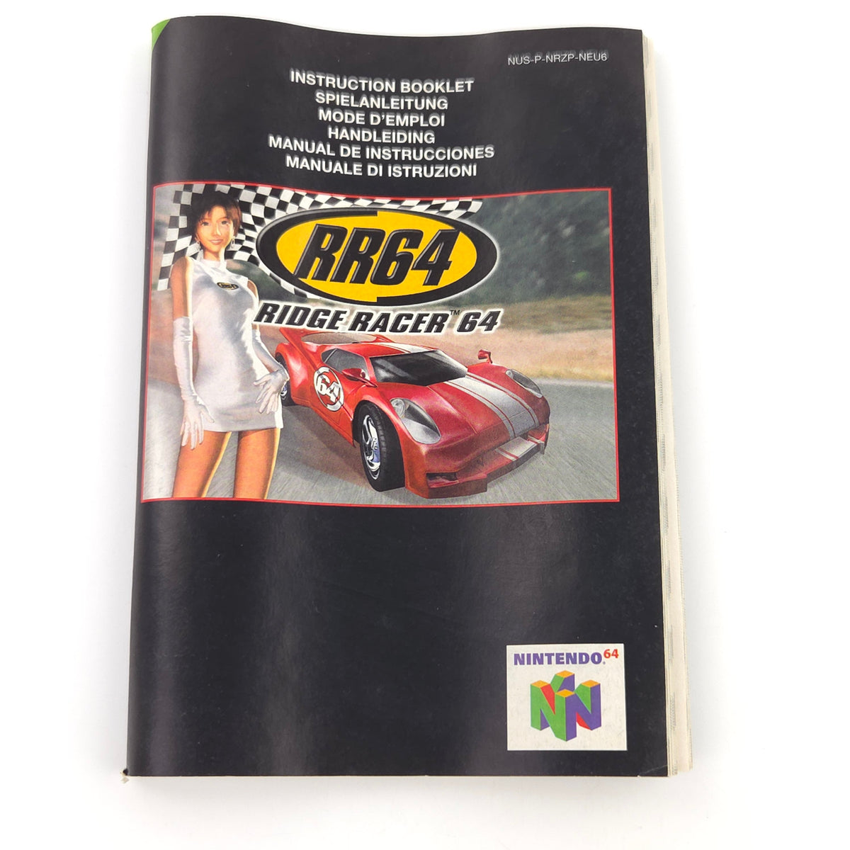 Nintendo 64 Spiel Ridge Racer CIB OVP