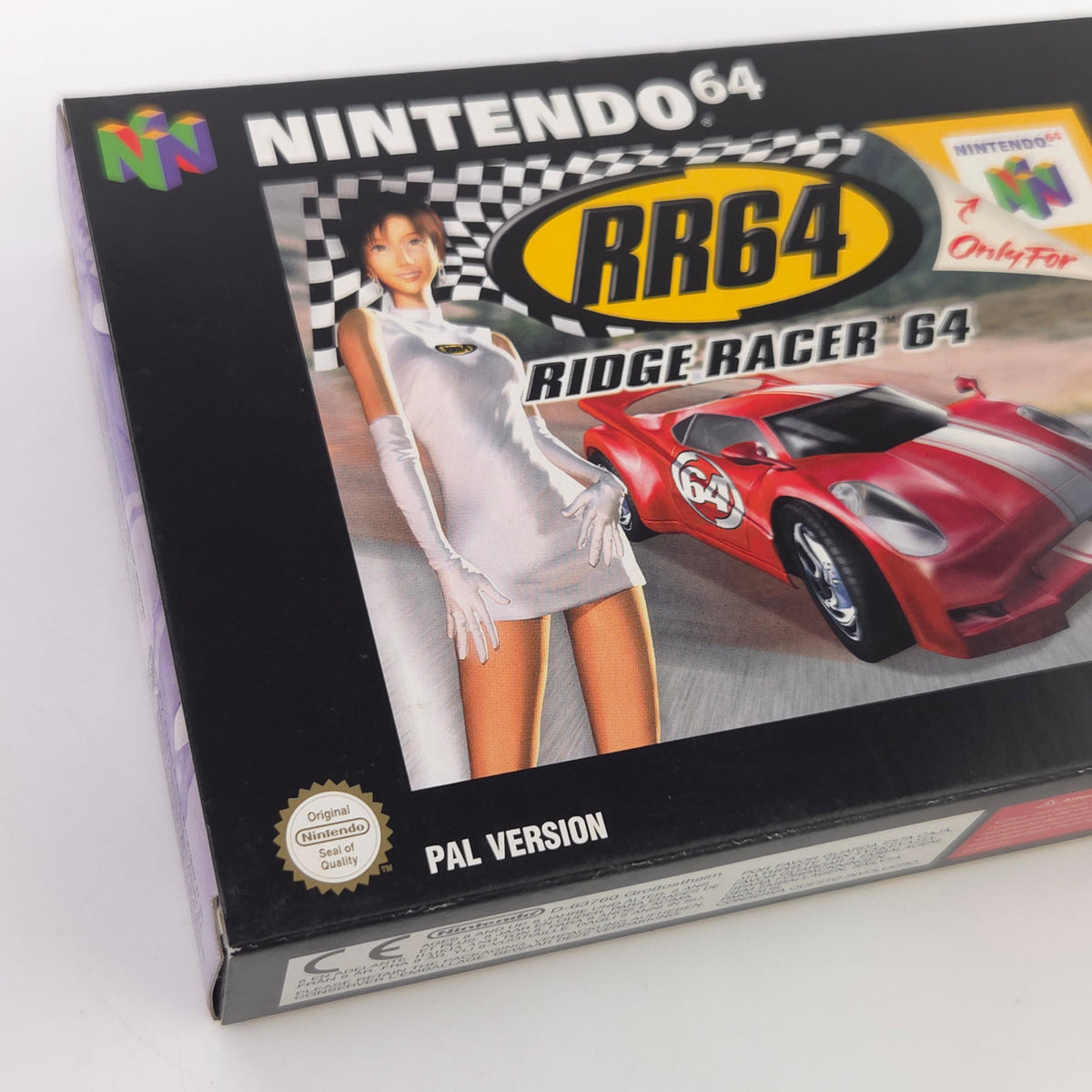 Nintendo 64 Spiel Ridge Racer CIB OVP