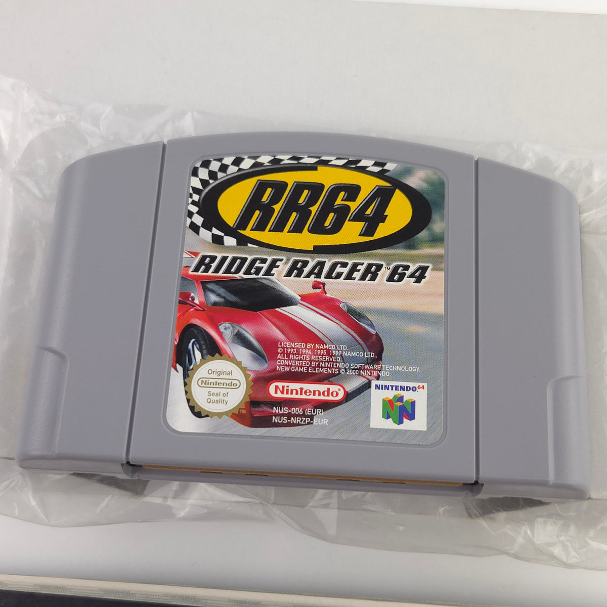 Nintendo 64 Spiel Ridge Racer CIB OVP