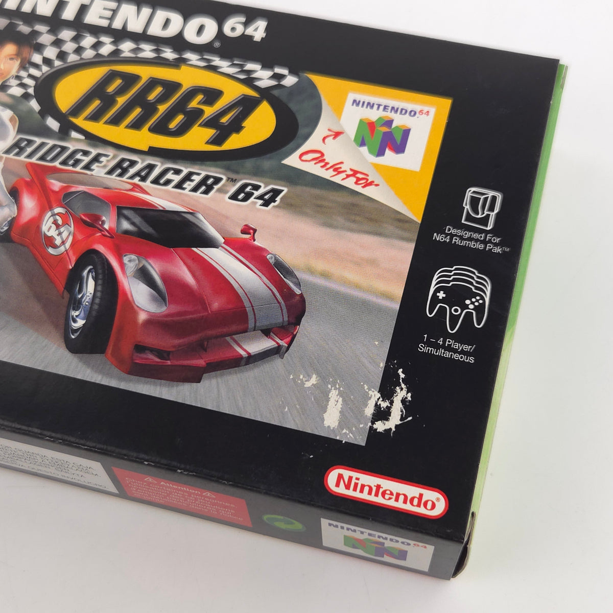Nintendo 64 Spiel Ridge Racer CIB OVP