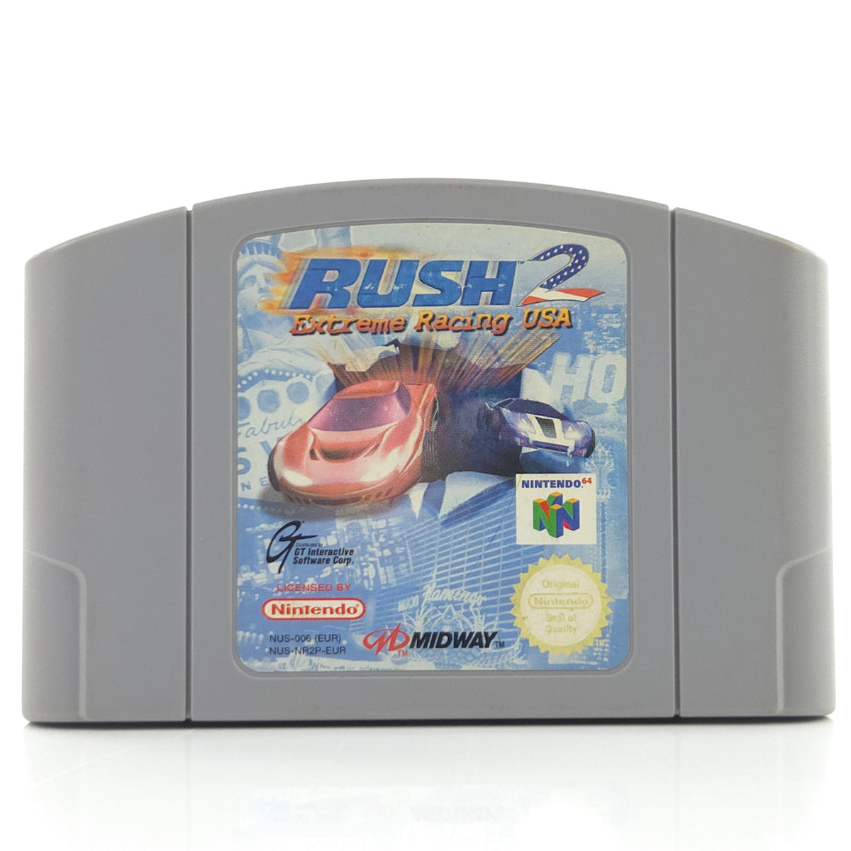Nintendo 64 Spiel Rush 2 Extreme Racing PAL Gebraucht
