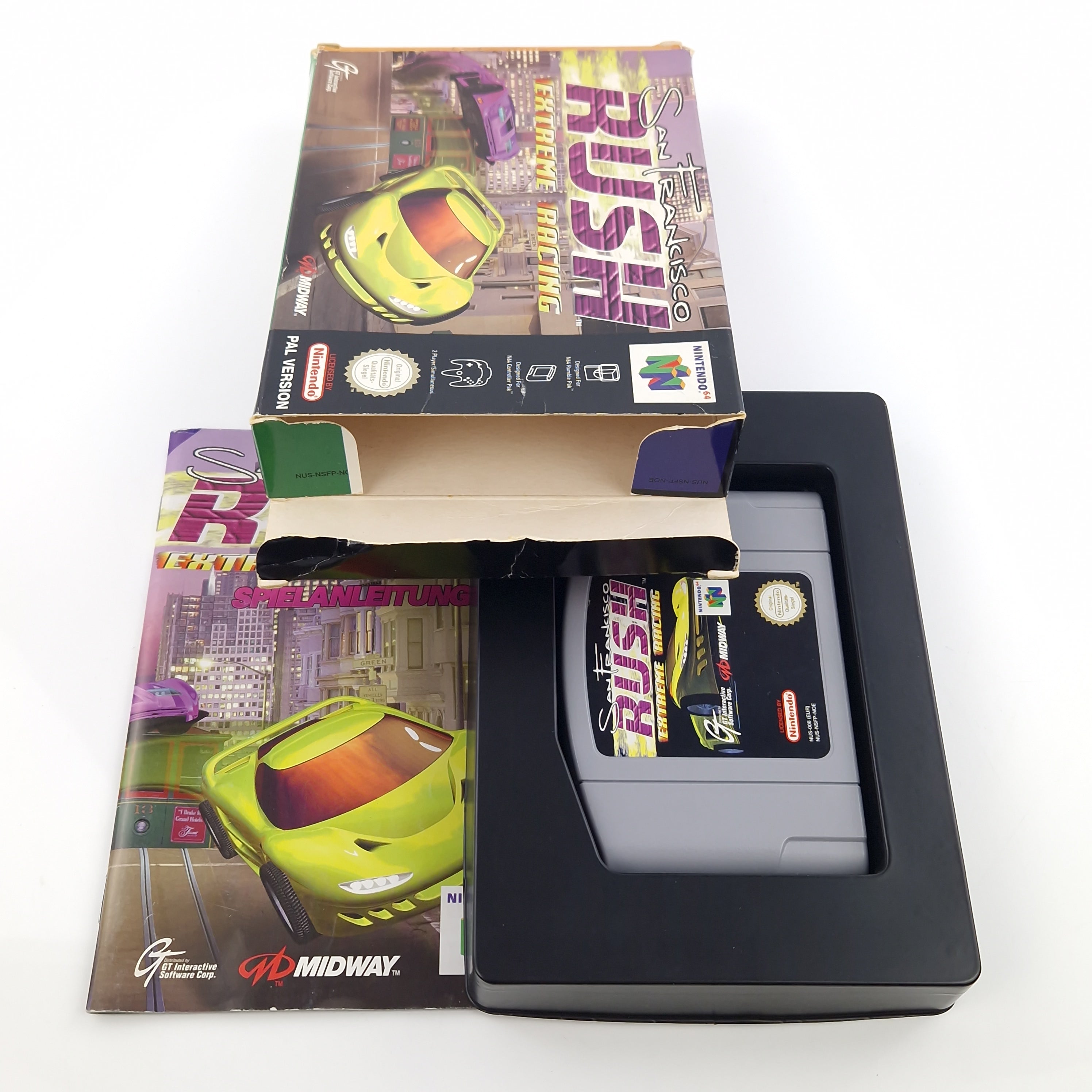 Nintendo 64 Spiel – San Francisco Rush Extreme Racing OVP