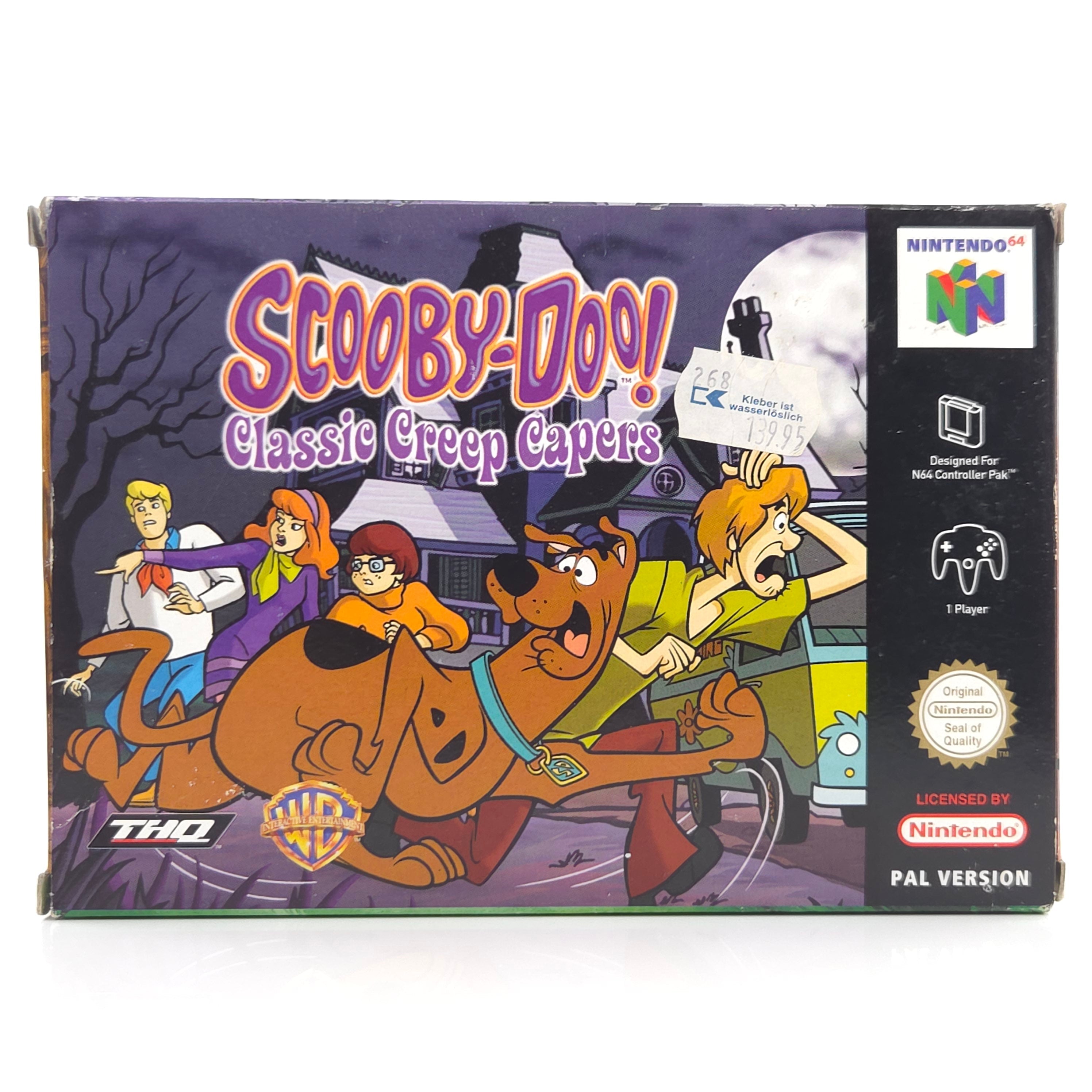 Nintendo 64 Spiel Scooby-Doo Classic Creep Capers N64 OVP