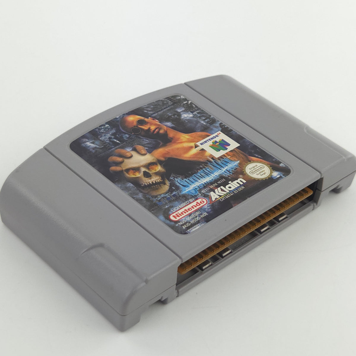 Nintendo 64 Spiel: Shadow Man Rette deine Seele - N64 Modul Cartridge (PAL NOE)