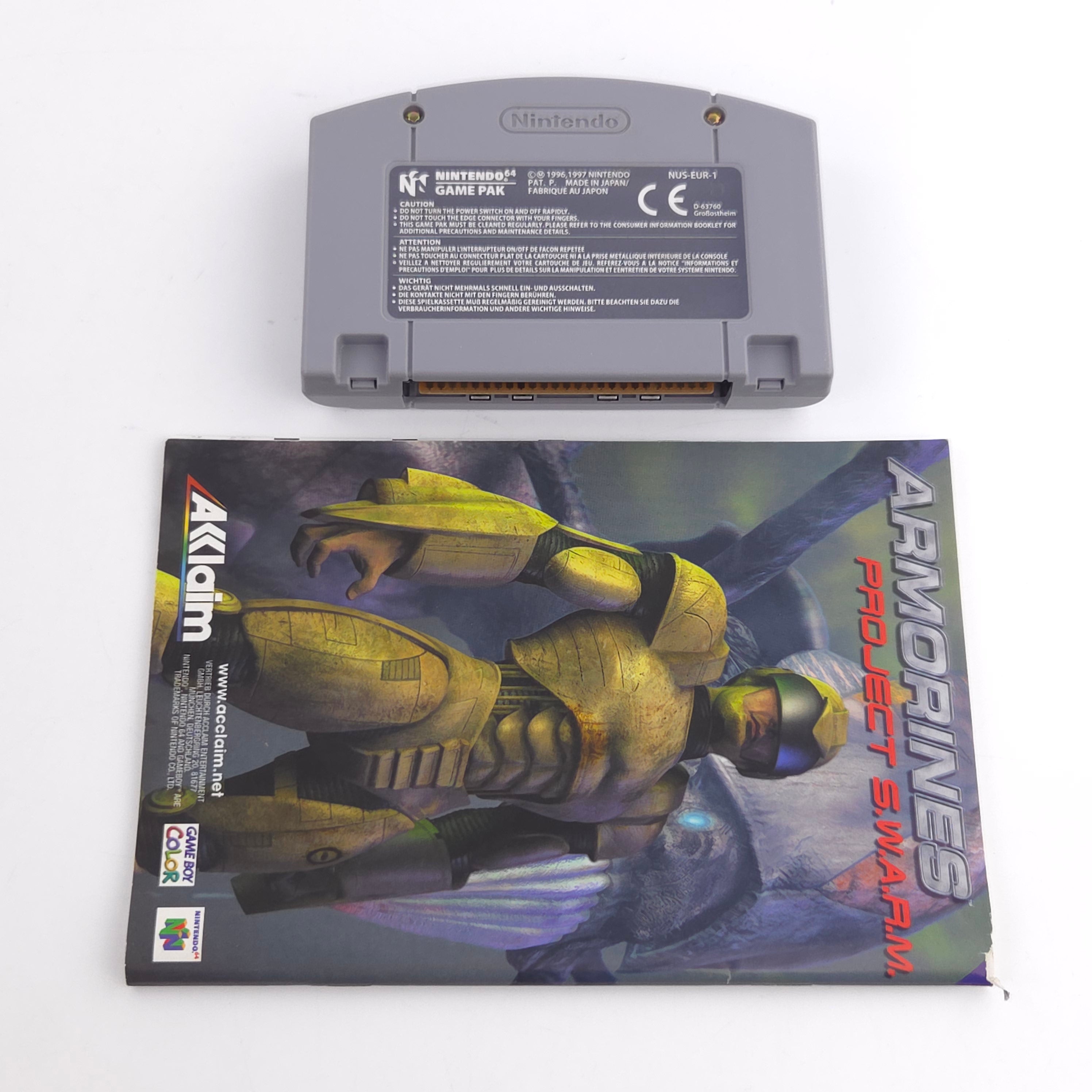Nintendo 64 Spiel Shadow Man CIB N64 OVP PAL NOE Acclaim