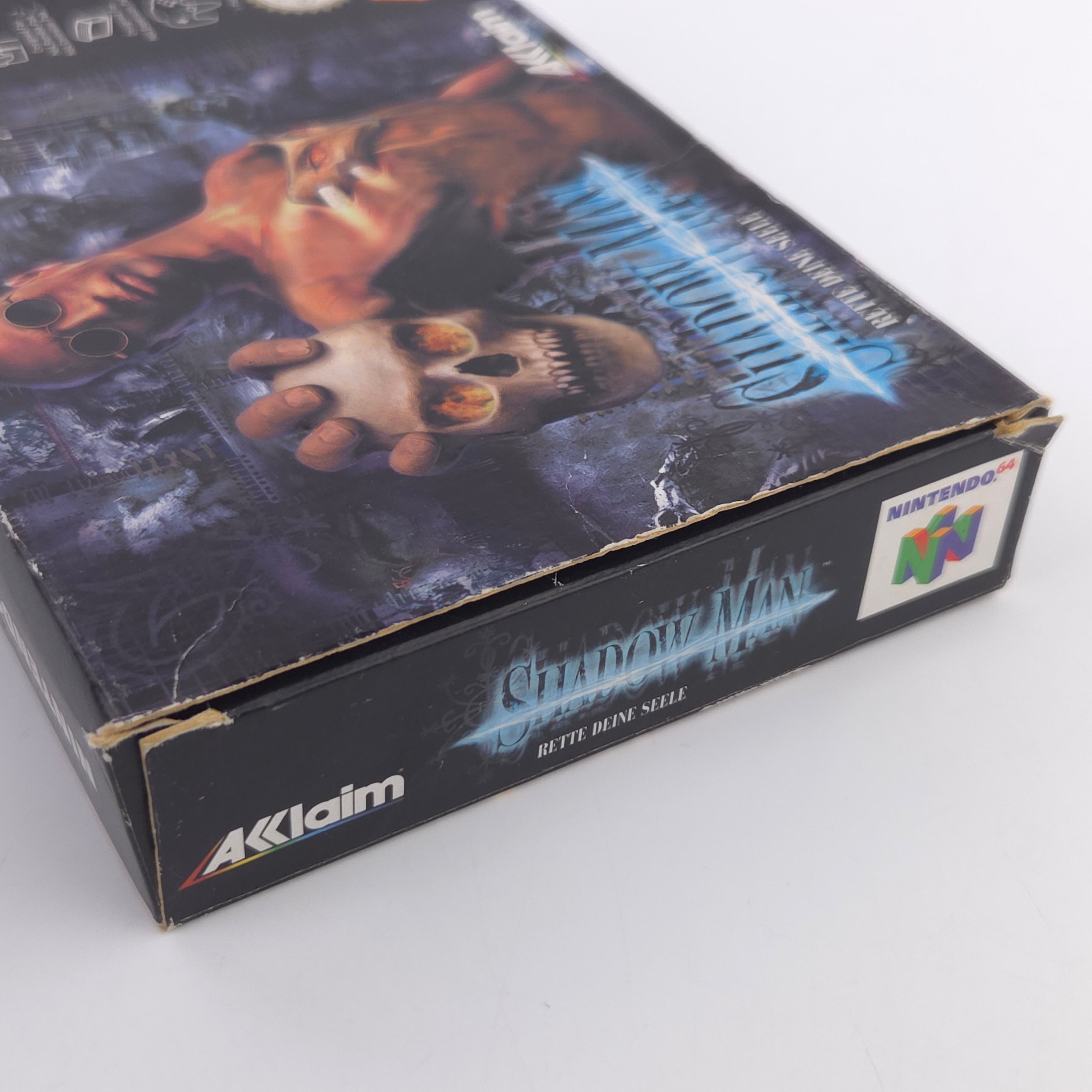 Nintendo 64 Spiel Shadow Man CIB N64 OVP PAL NOE Acclaim