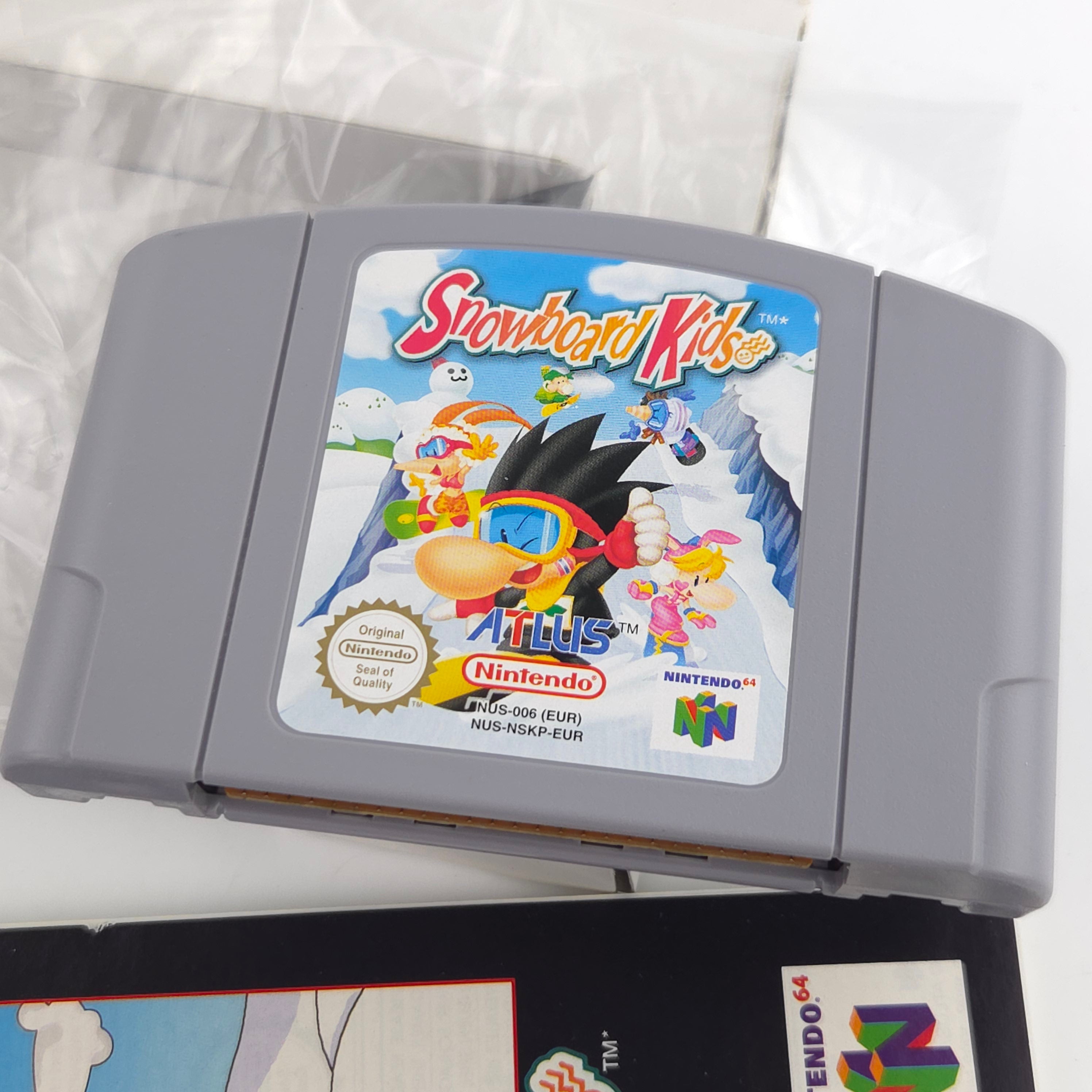 Nintendo 64 Spiel Snowboard Kids N64 OVP PAL EUR Atlus