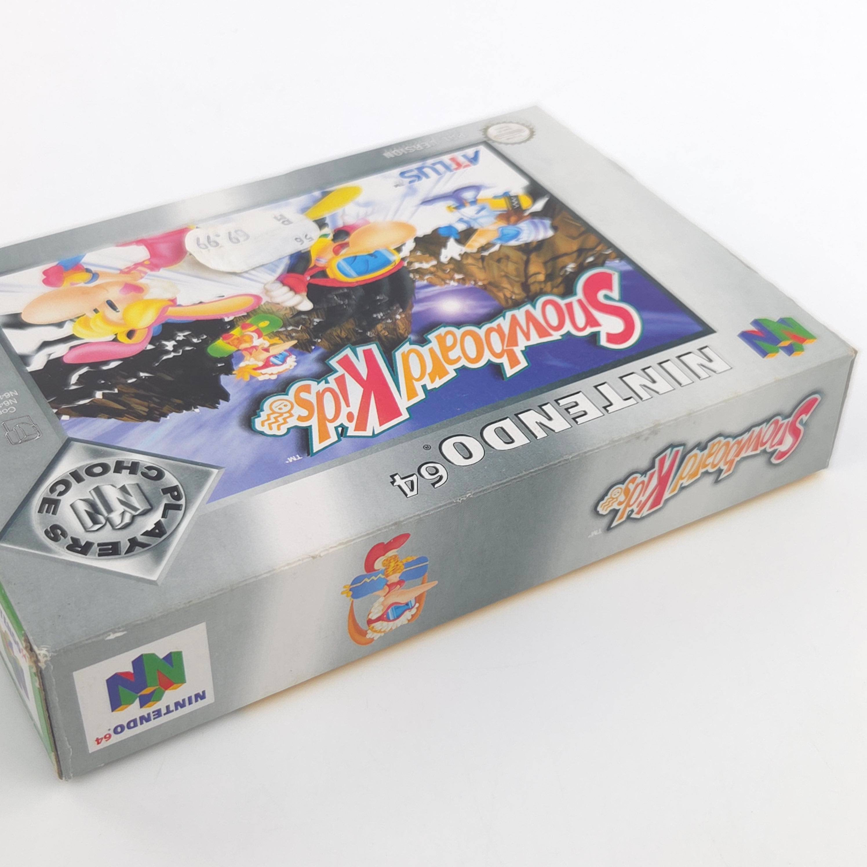 Nintendo 64 Spiel Snowboard Kids N64 OVP PAL EUR Atlus