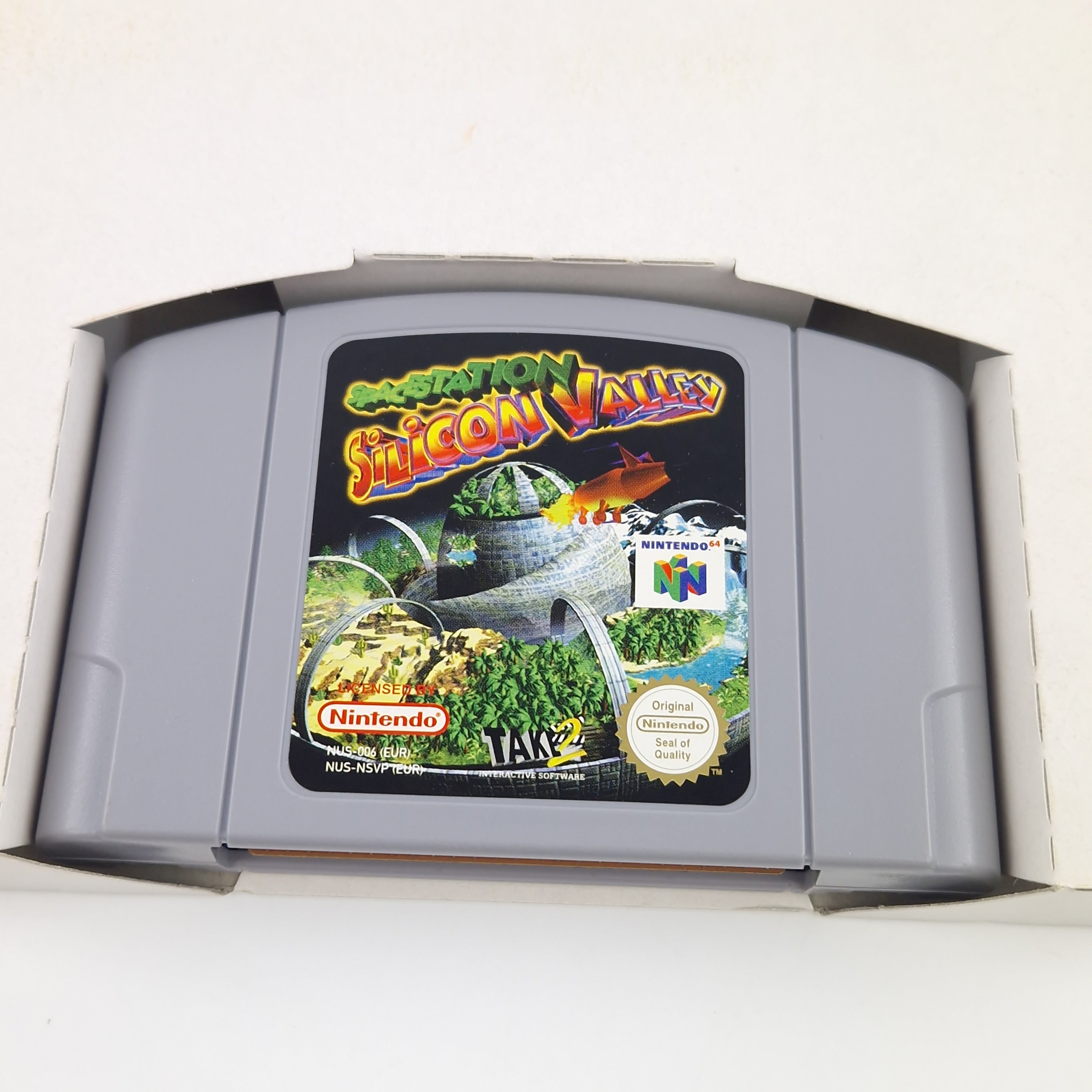 Nintendo 64 Spiel – Spacestation Silicon Valley N64 OVP PAL