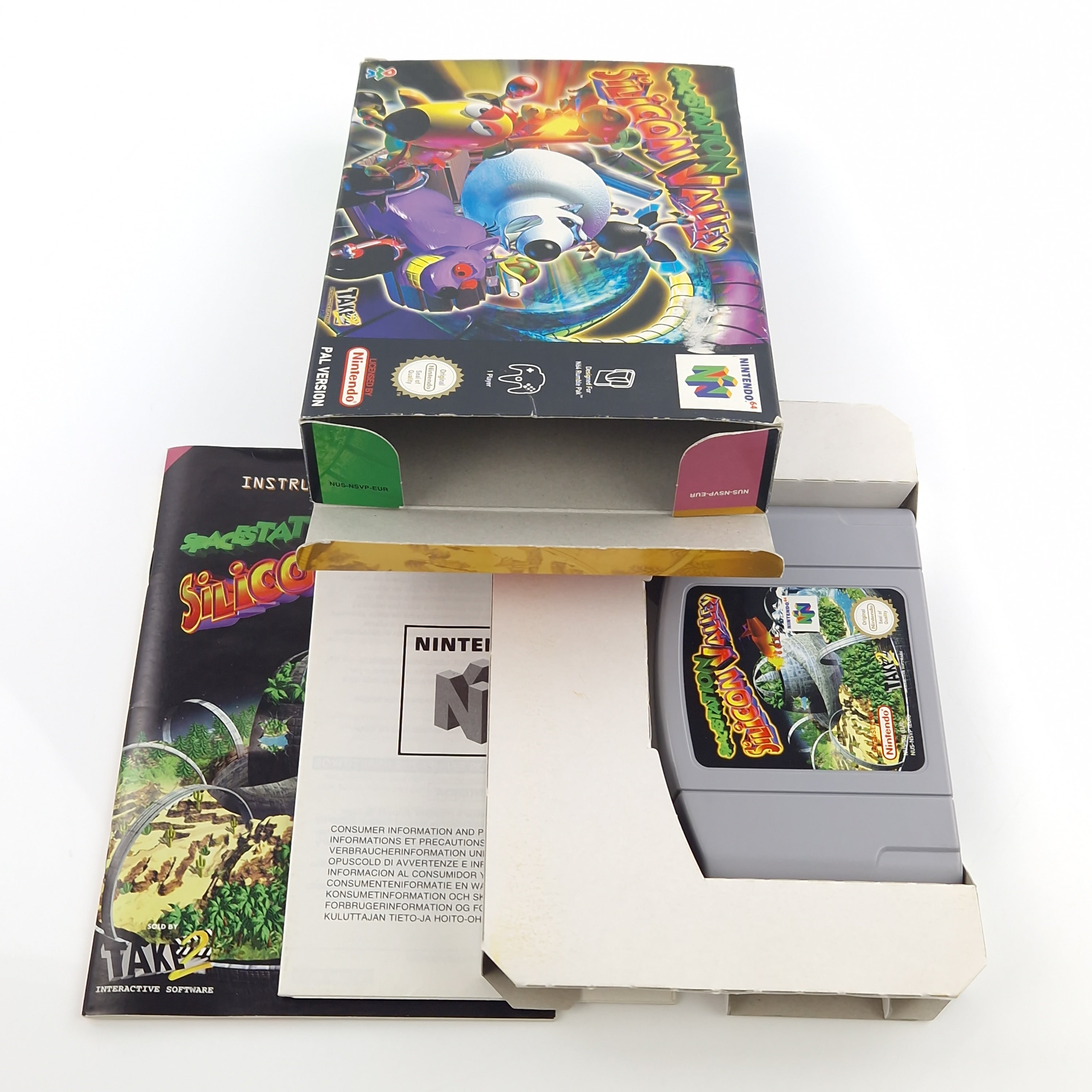 Nintendo 64 Spiel – Spacestation Silicon Valley N64 OVP PAL