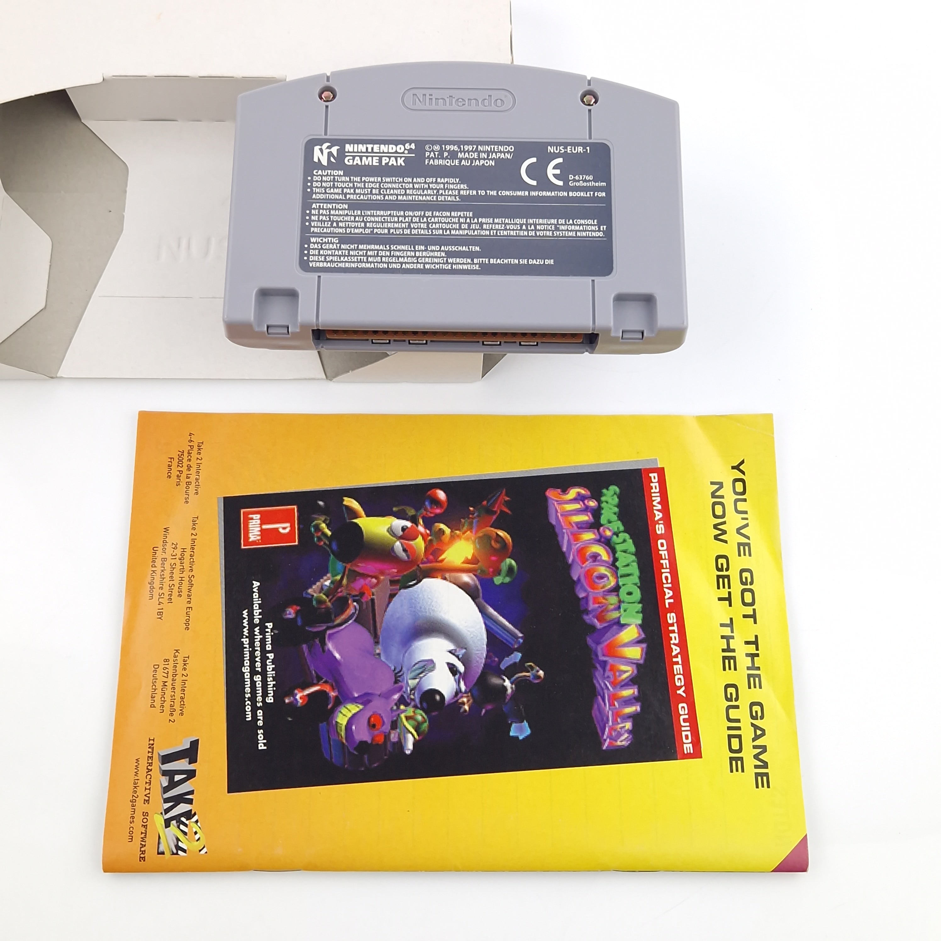 Nintendo 64 Spiel – Spacestation Silicon Valley N64 OVP PAL