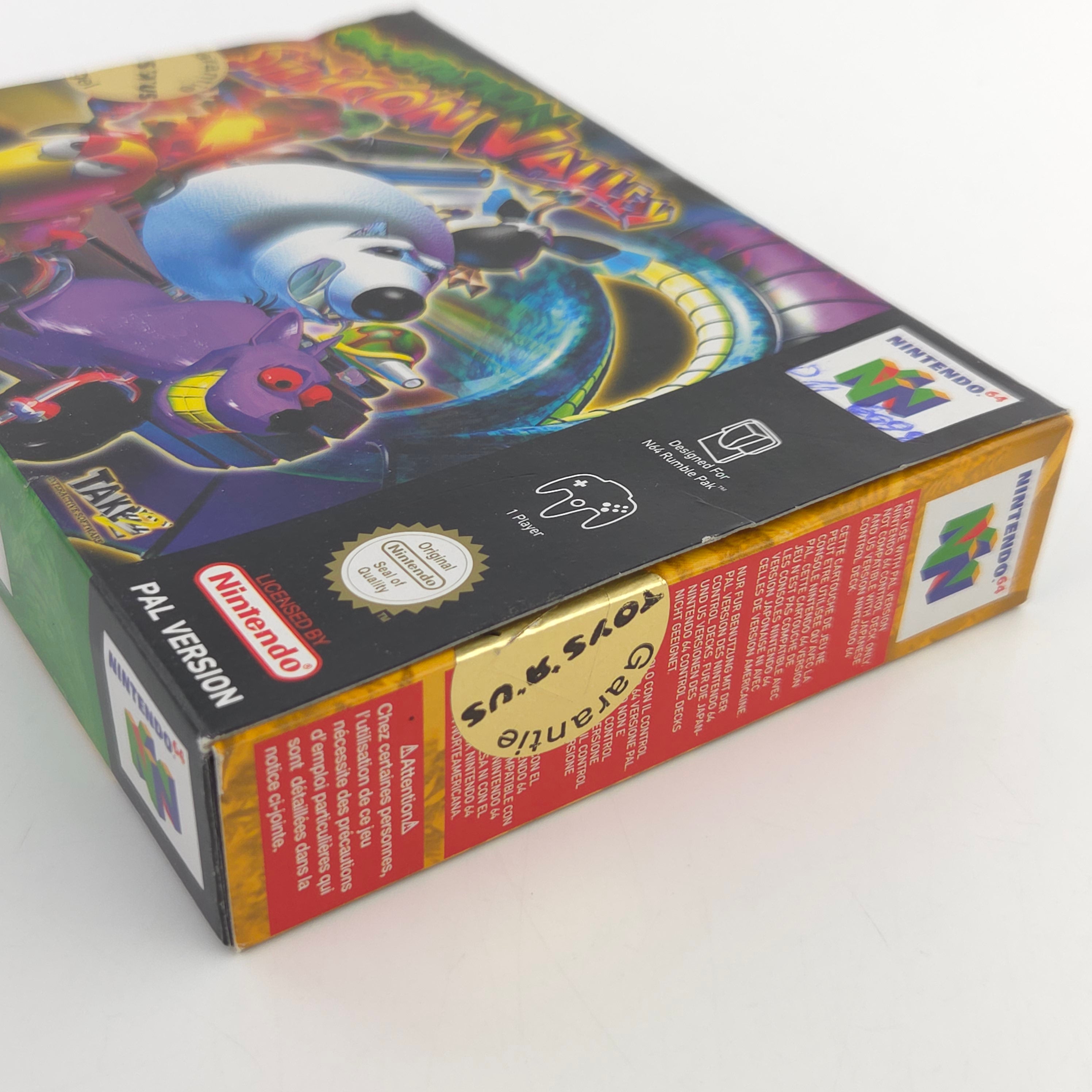 Nintendo 64 Spiel Spacestation Silicon Valley N64 OVP CIB