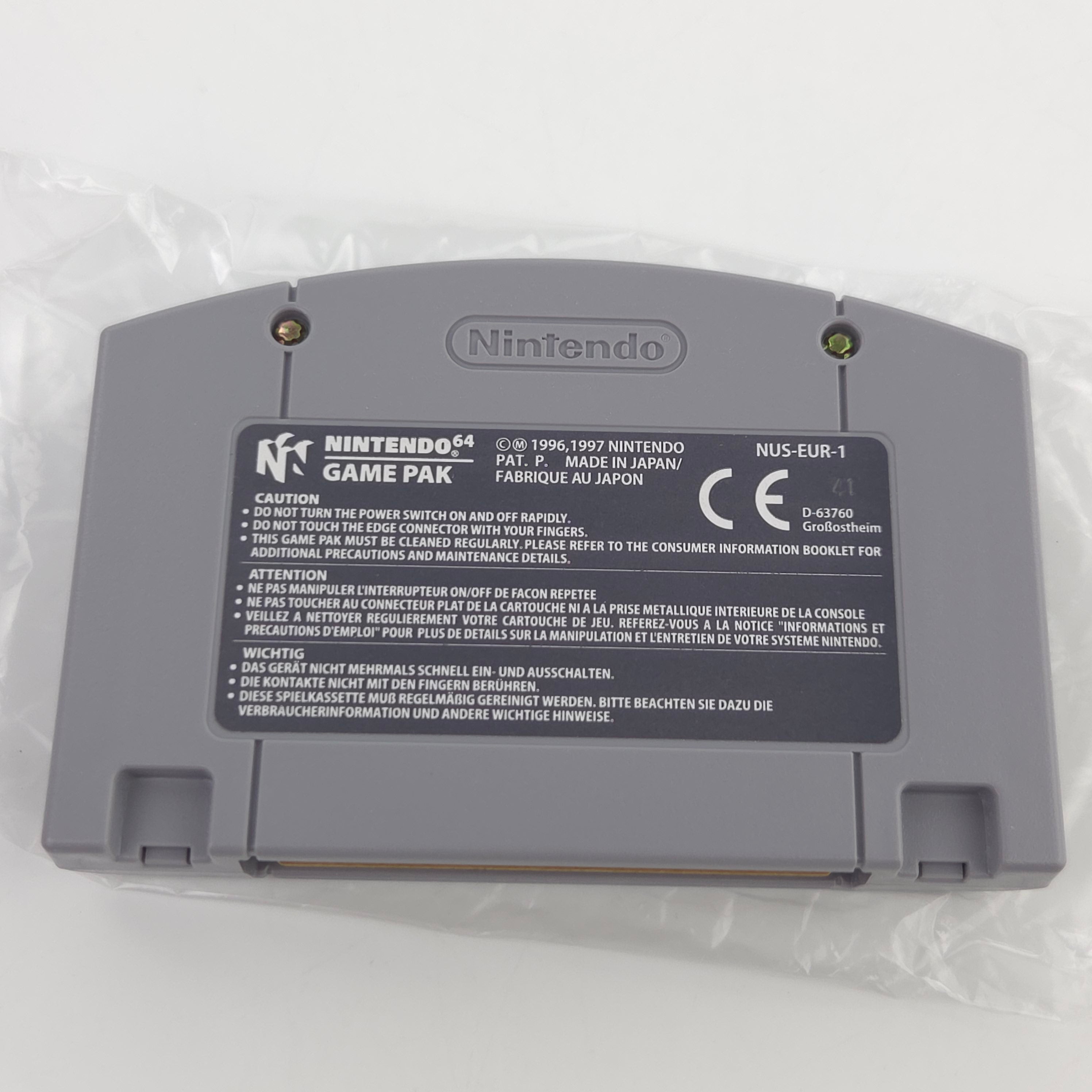 Nintendo 64 Spiel Spacestation Silicon Valley N64 OVP CIB
