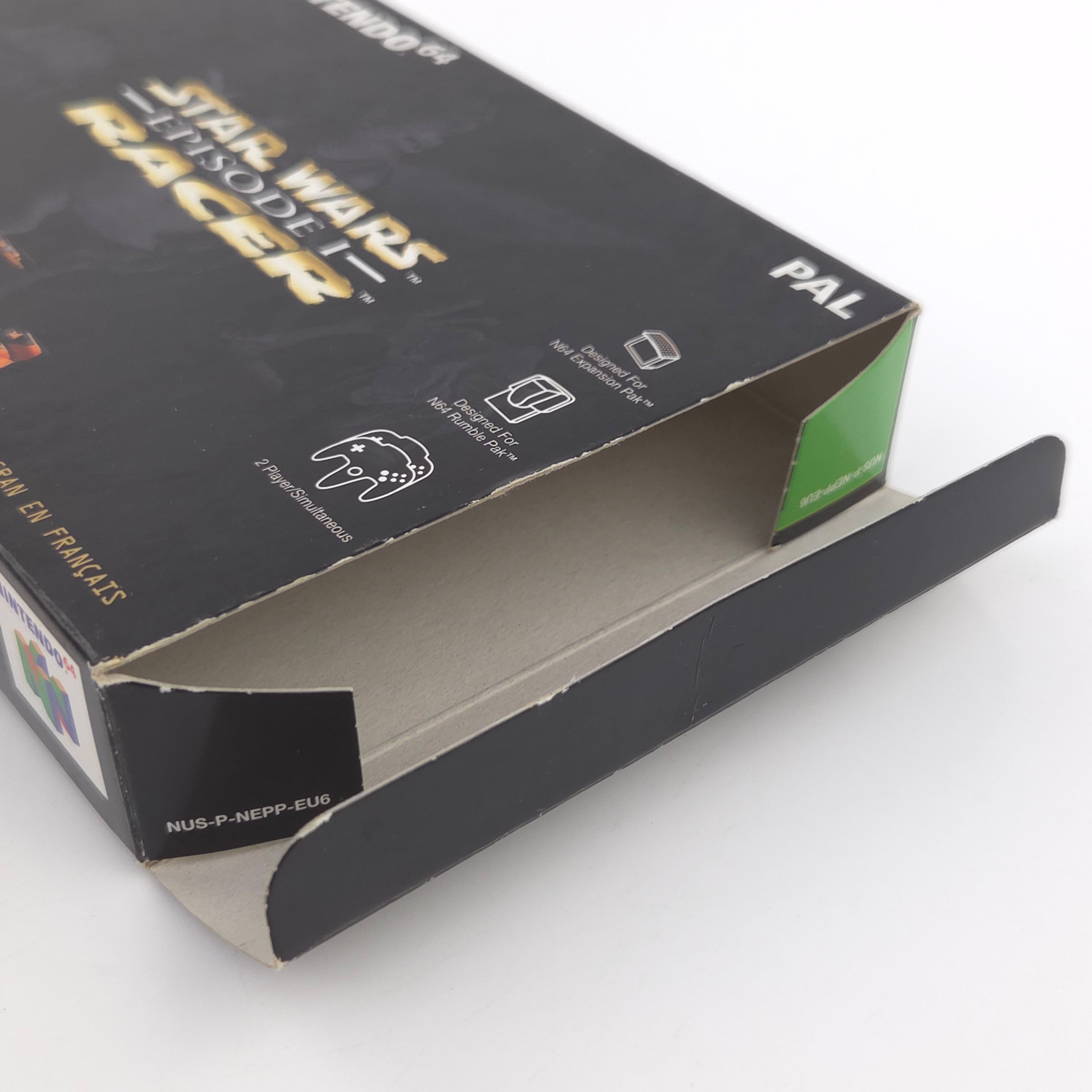 Nintendo 64 Spiel – Star Wars Episode I Racer OVP PAL