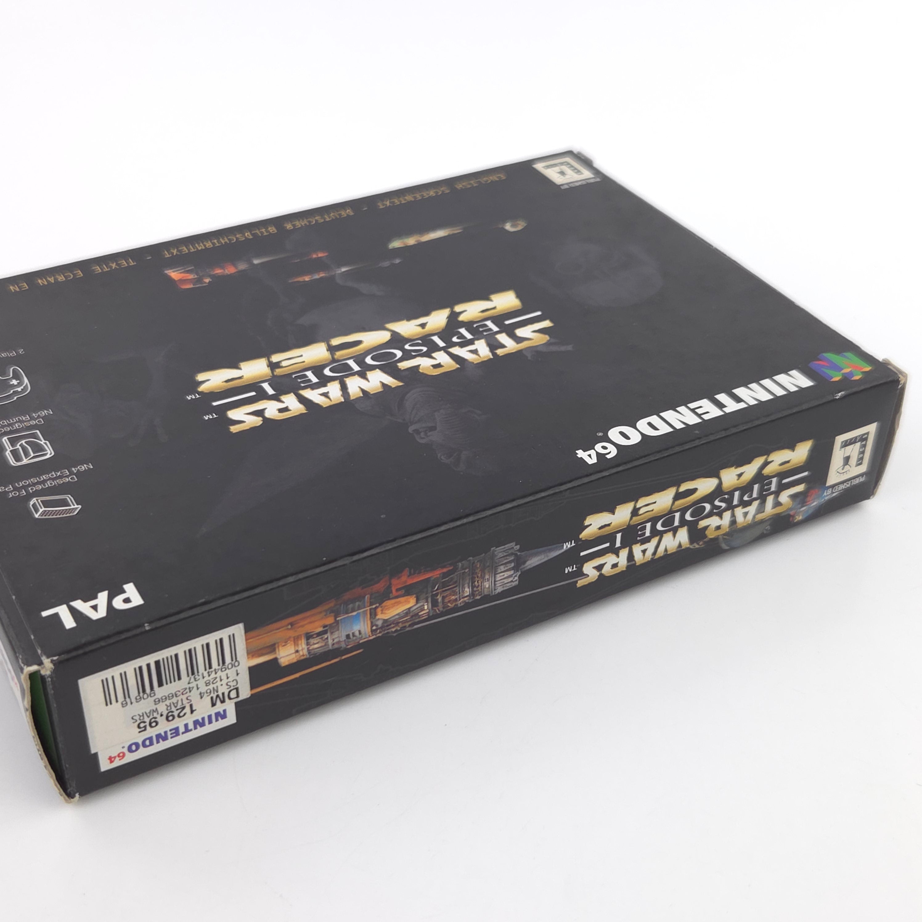 Nintendo 64 Spiel – Star Wars Episode I Racer OVP PAL