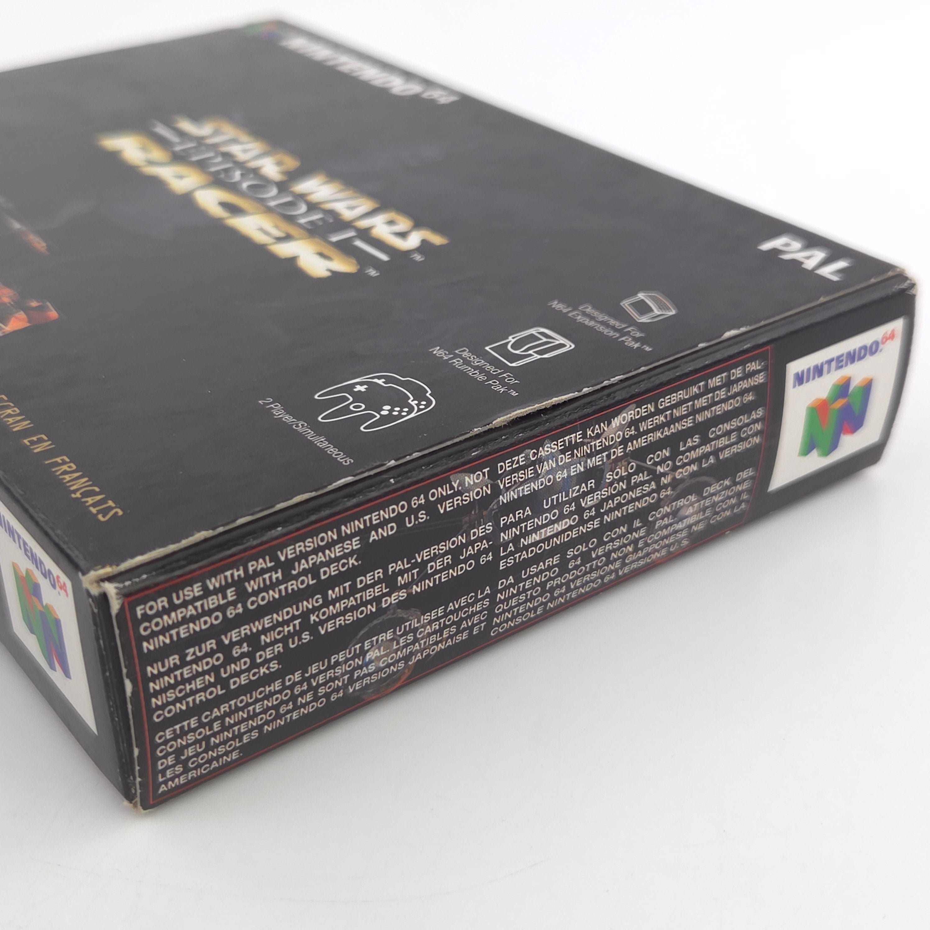 Nintendo 64 Spiel – Star Wars Episode I Racer OVP PAL