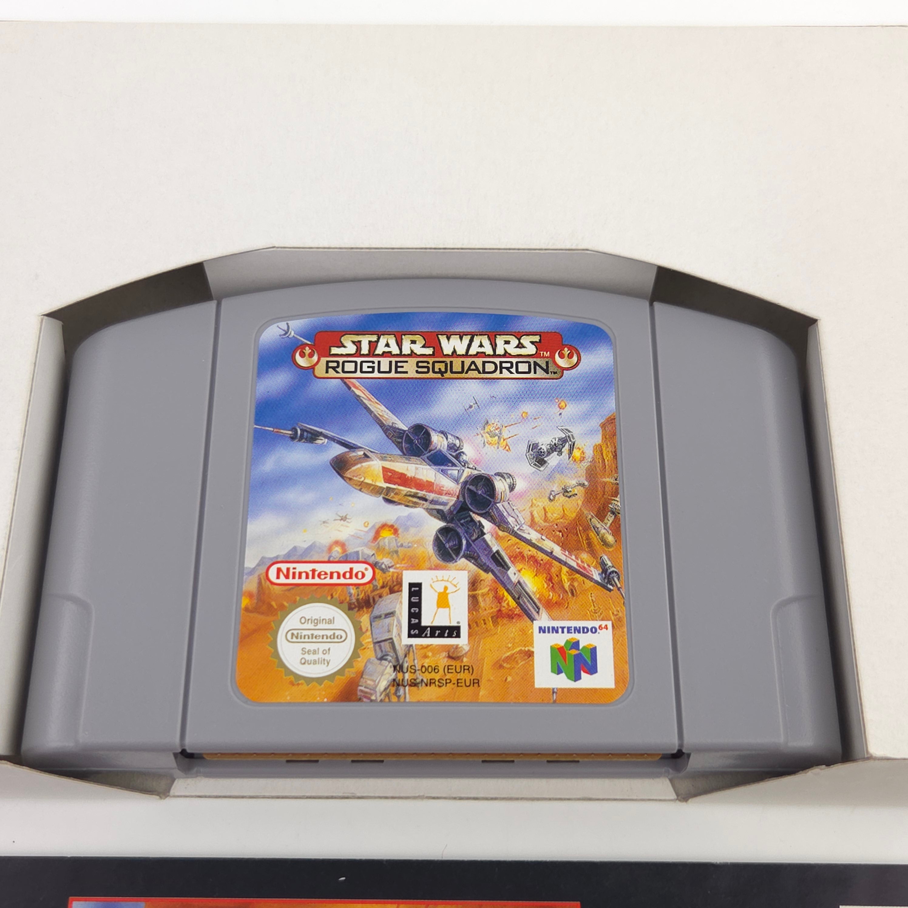 Nintendo 64 Spiel – Star Wars Rogue Squadron (OVP)