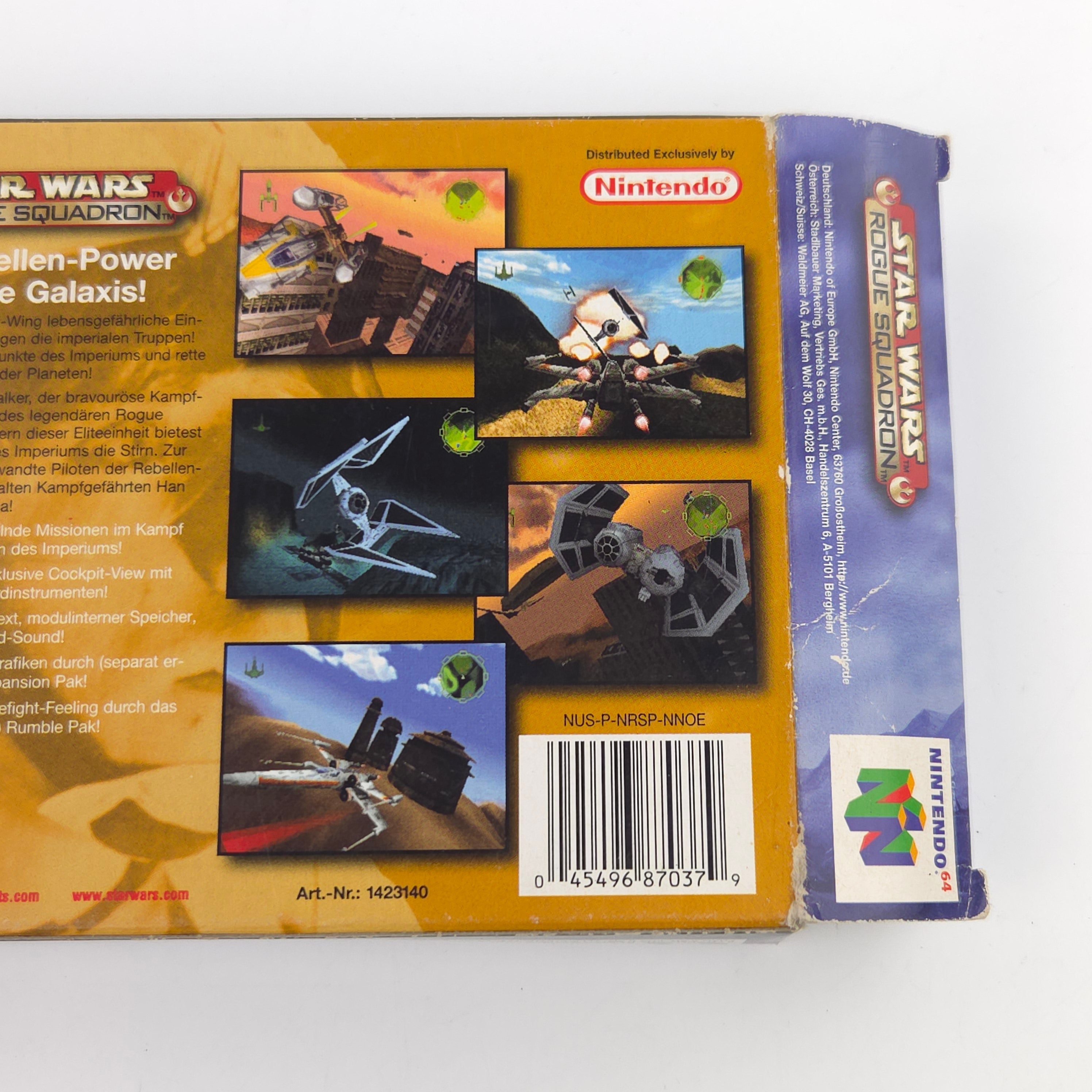 Nintendo 64 Spiel – Star Wars Rogue Squadron (OVP)