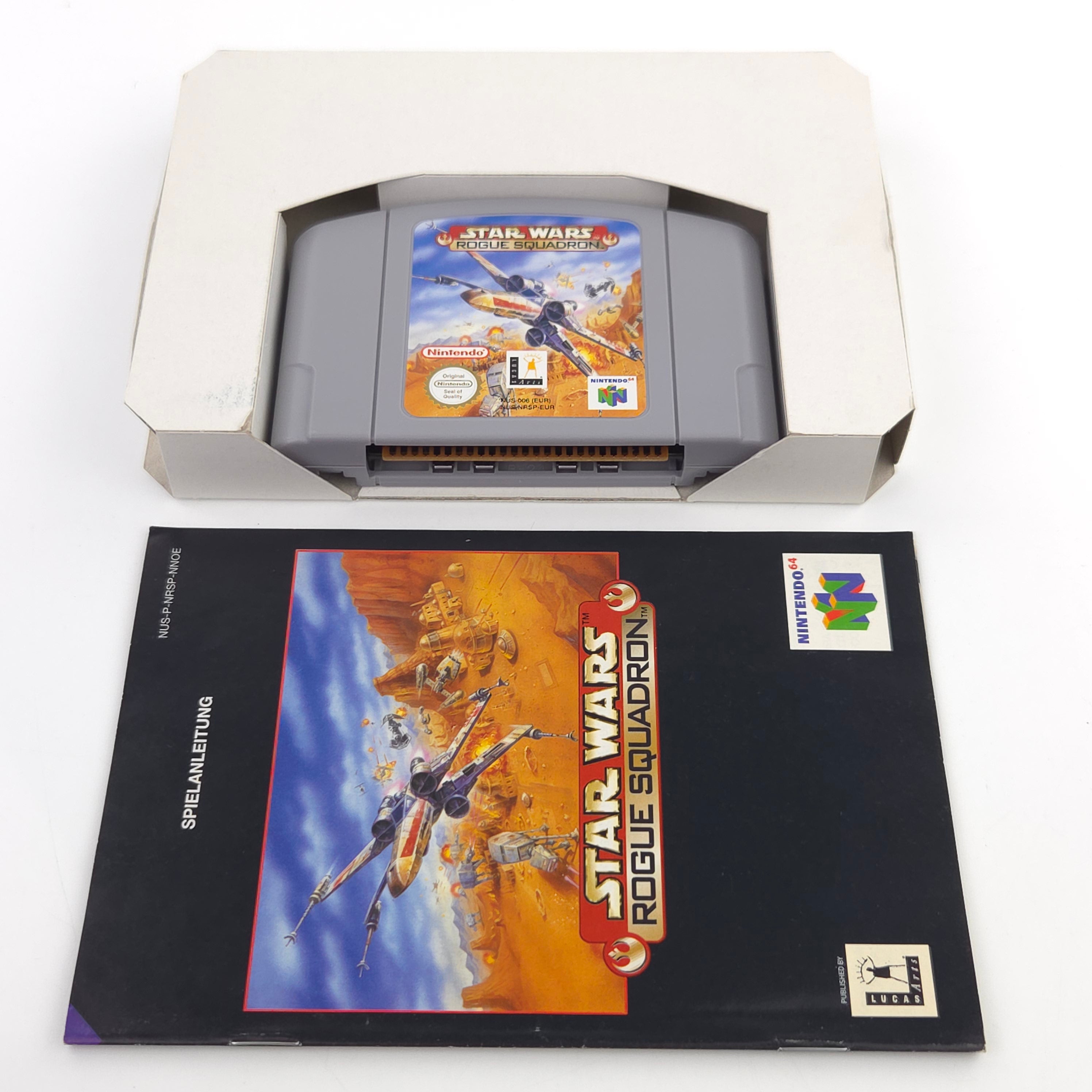 Nintendo 64 Spiel – Star Wars Rogue Squadron (OVP)