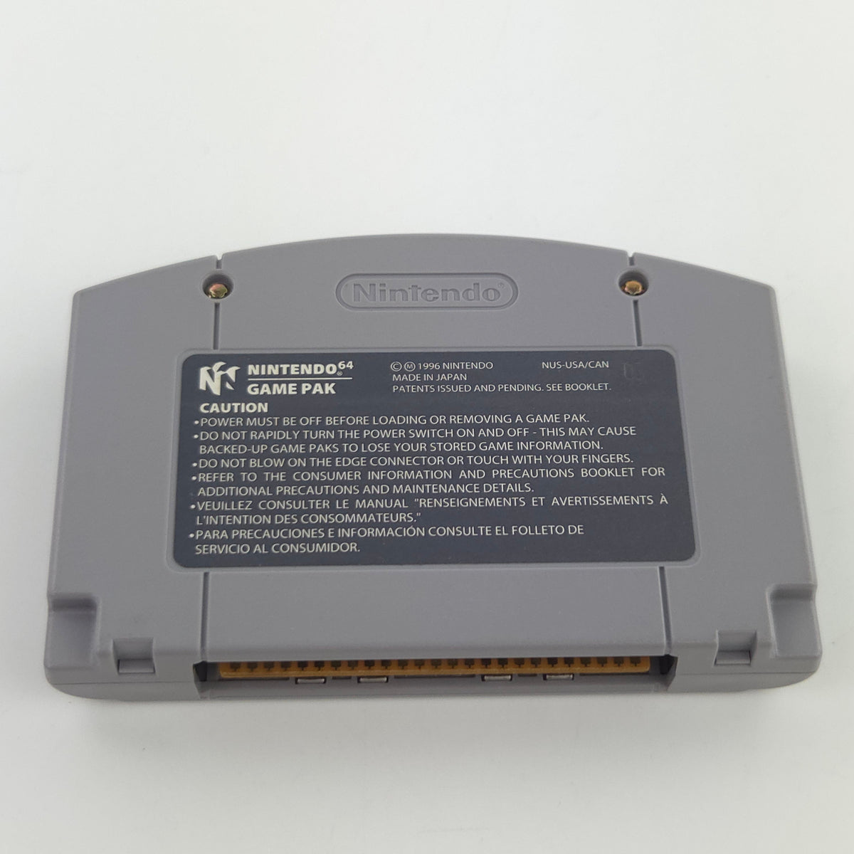Nintendo 64 Spiel Star Wars Shadows of Empire NTSC