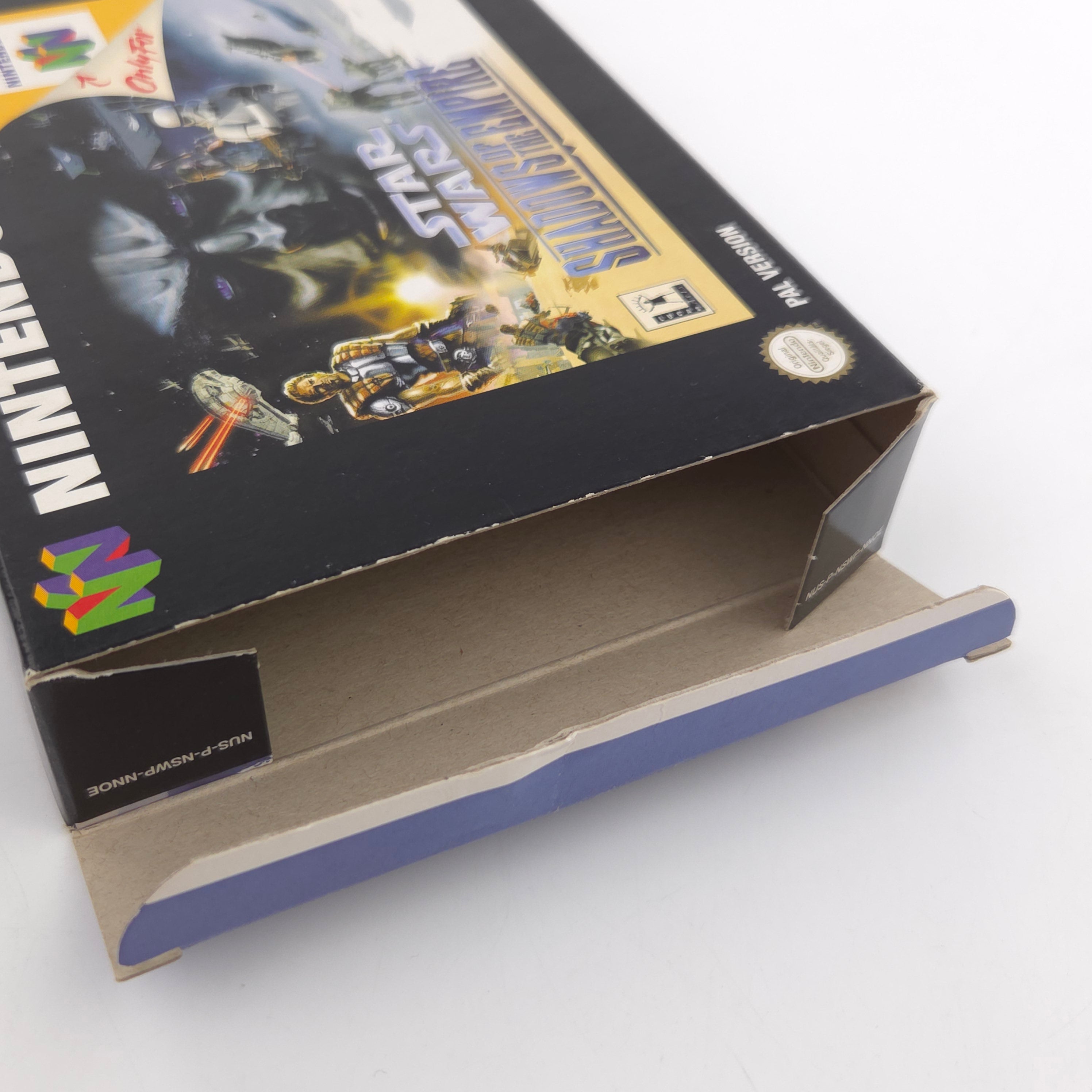 Nintendo 64 Spiel – Star Wars Shadows of the Empire (OVP)