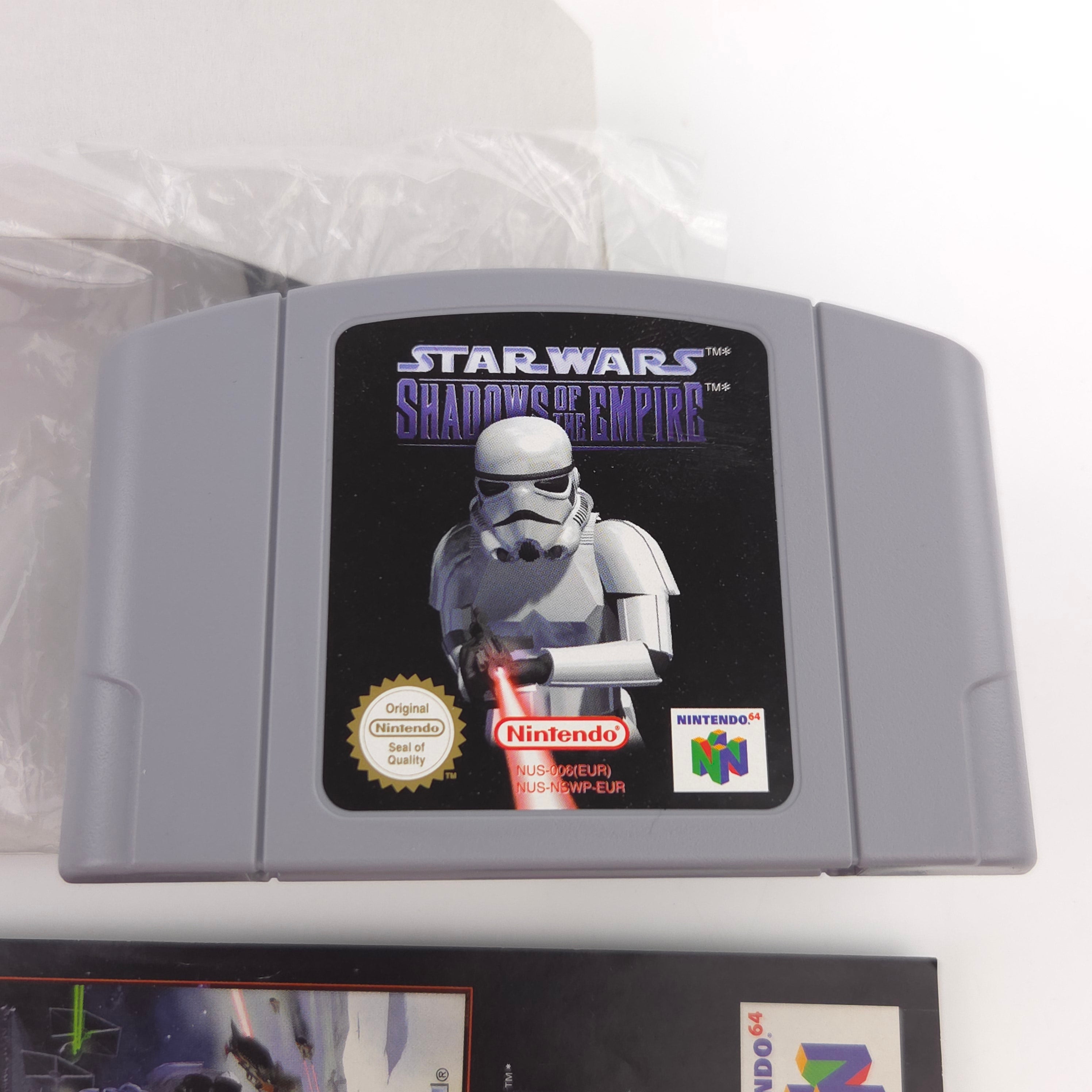 Nintendo 64 Spiel – Star Wars Shadows of the Empire (OVP)