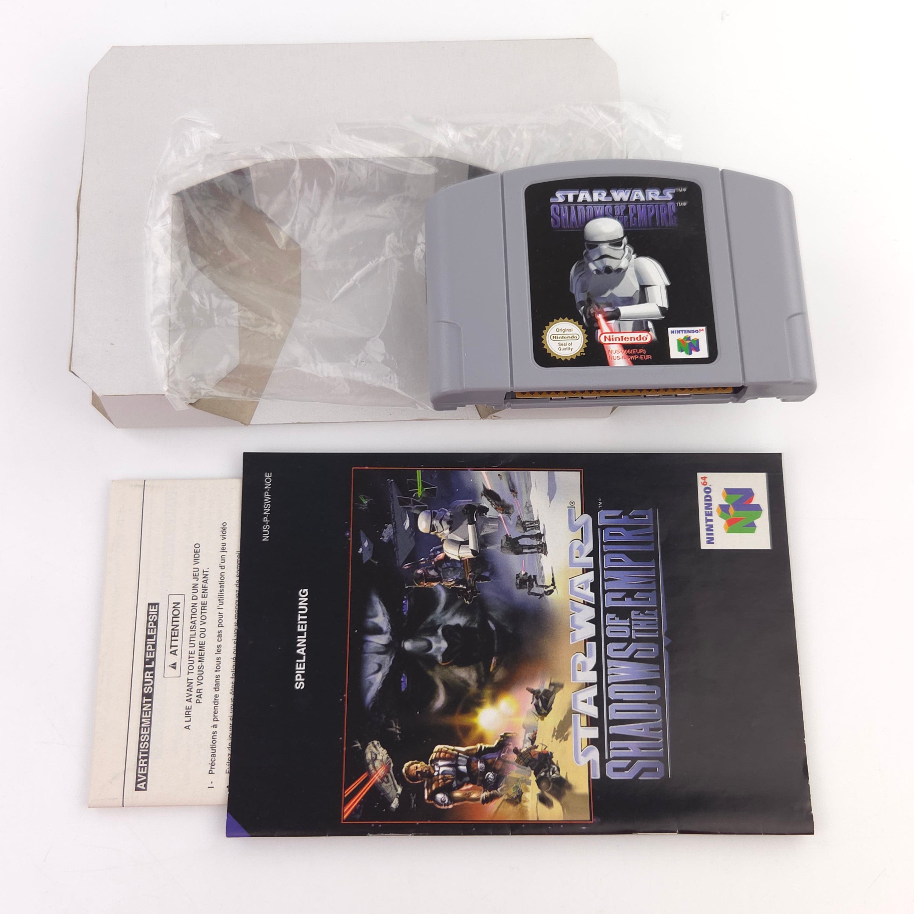 Nintendo 64 Spiel – Star Wars Shadows of the Empire (OVP)