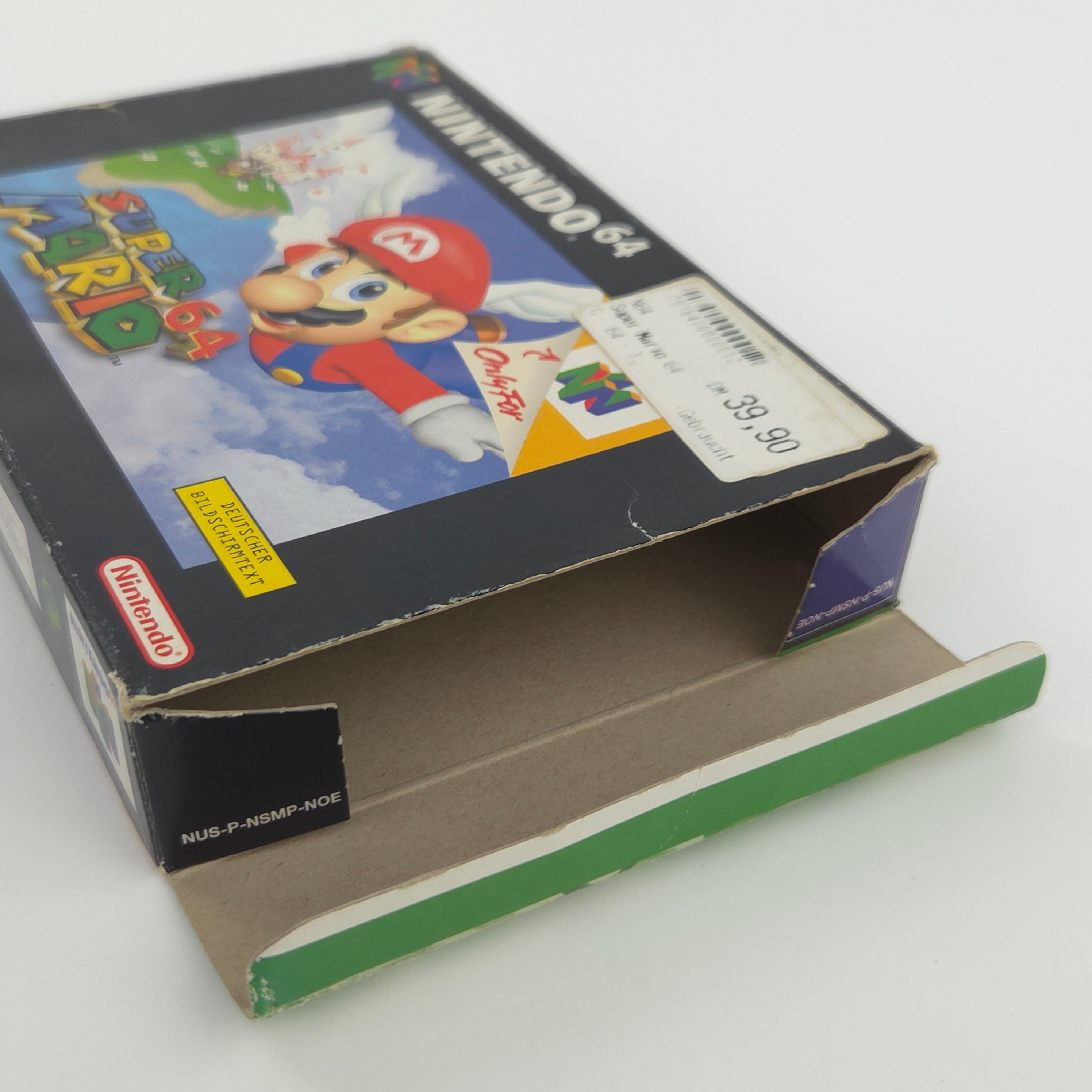 Nintendo 64 Spiel Super Mario 64 CIB Komplett PAL DE