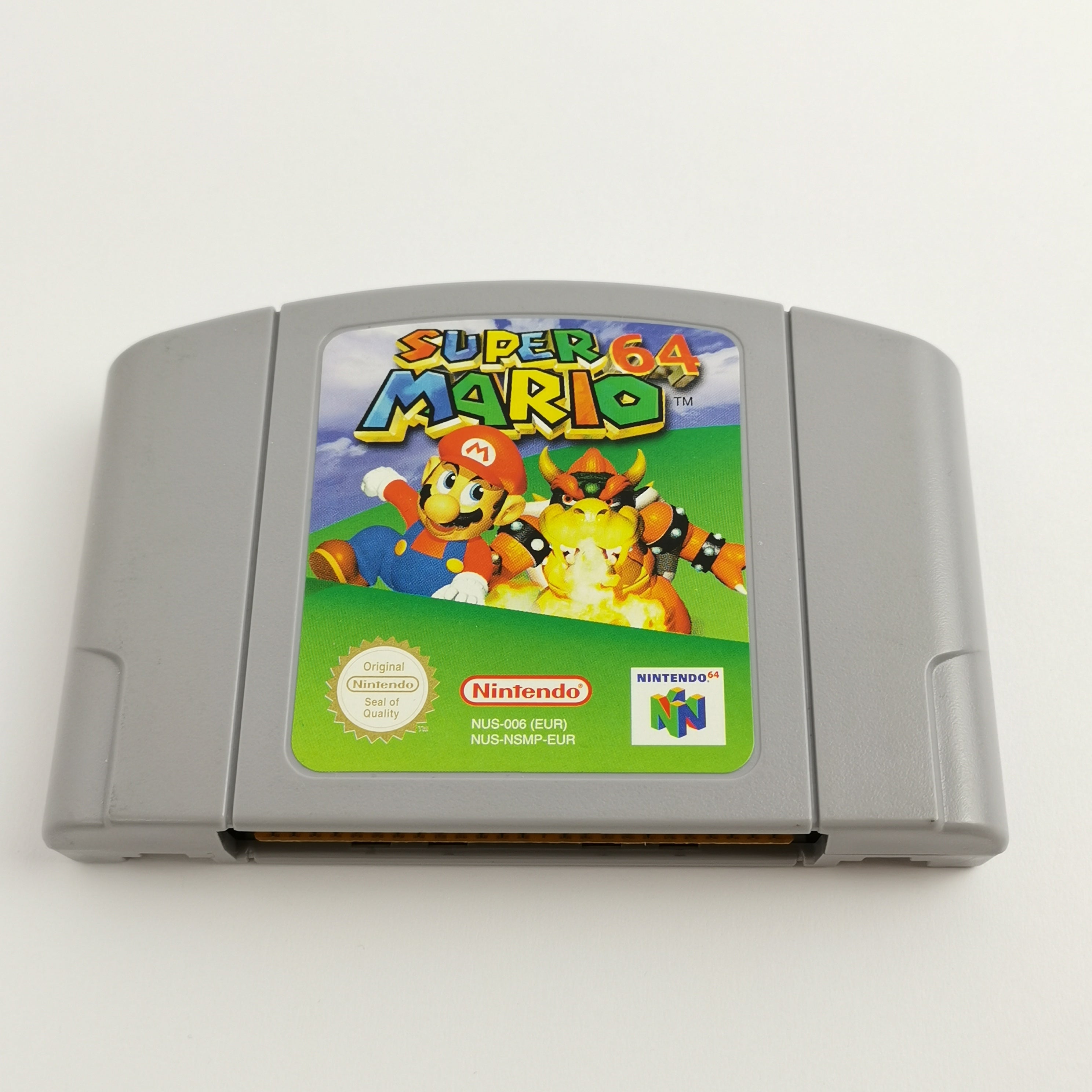 Nintendo 64 Spiel – Super Mario 64 Modul PAL EUR sehr gut