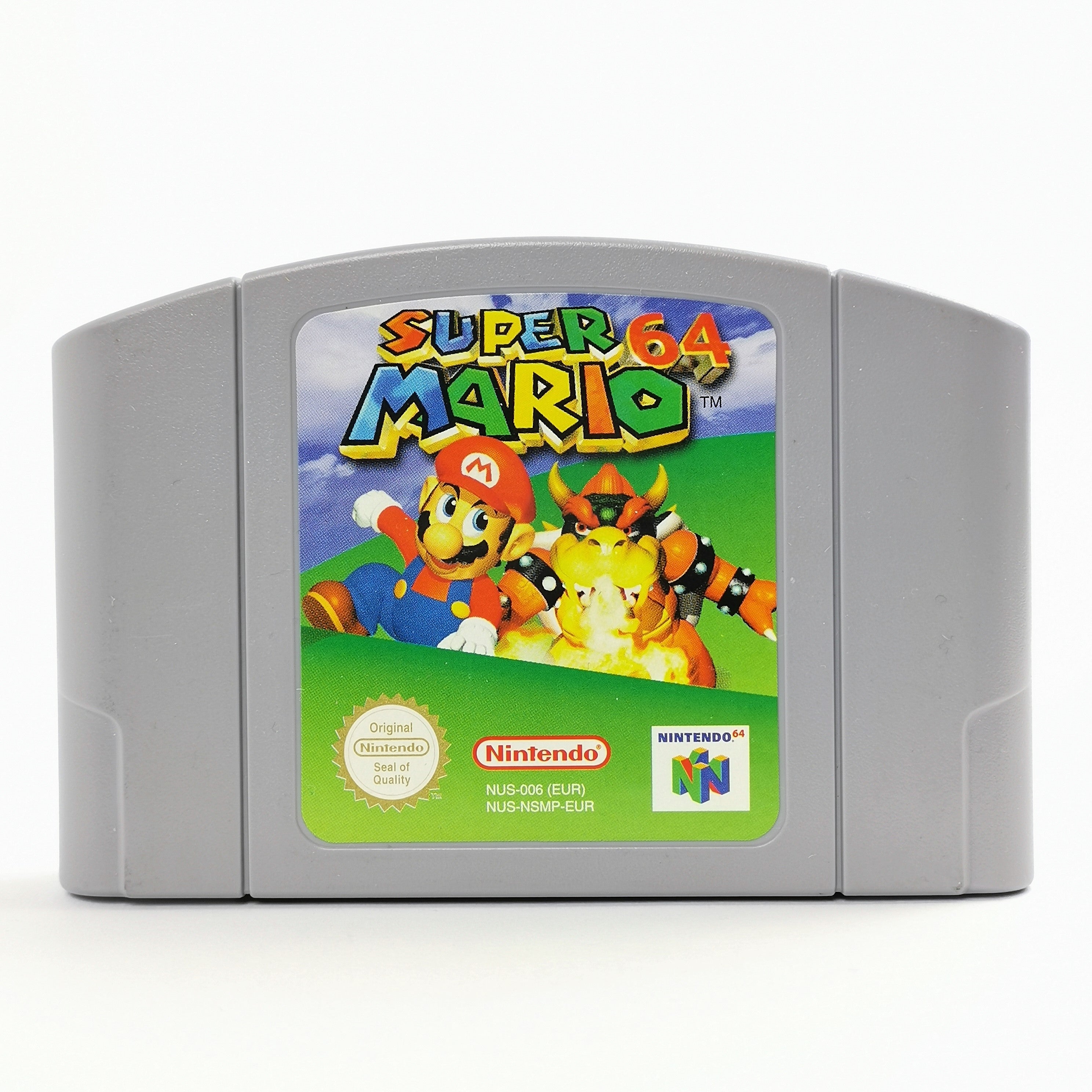 Nintendo 64 Spiel – Super Mario 64 Modul PAL EUR sehr gut