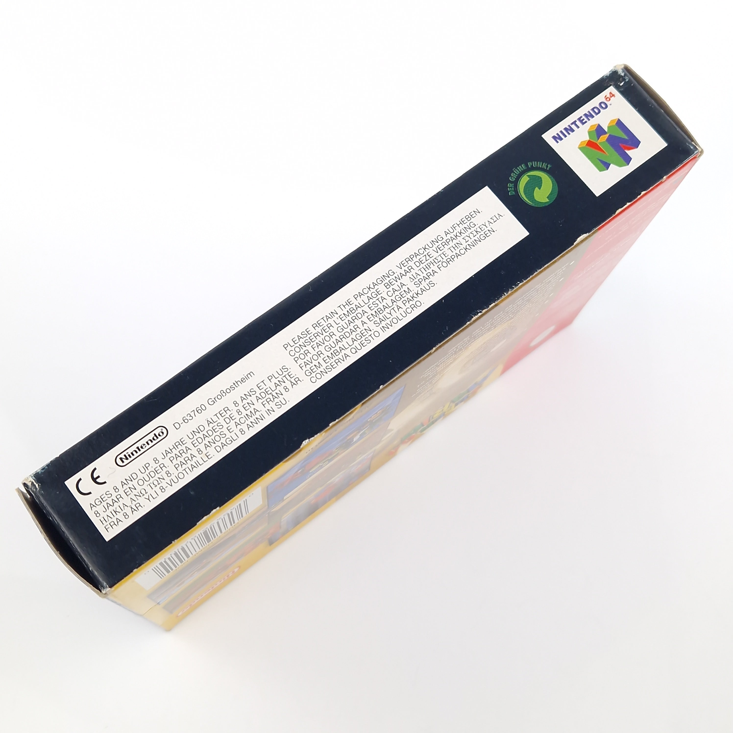 Nintendo 64 Spiel – Super Mario 64 OVP CIB PAL NOE