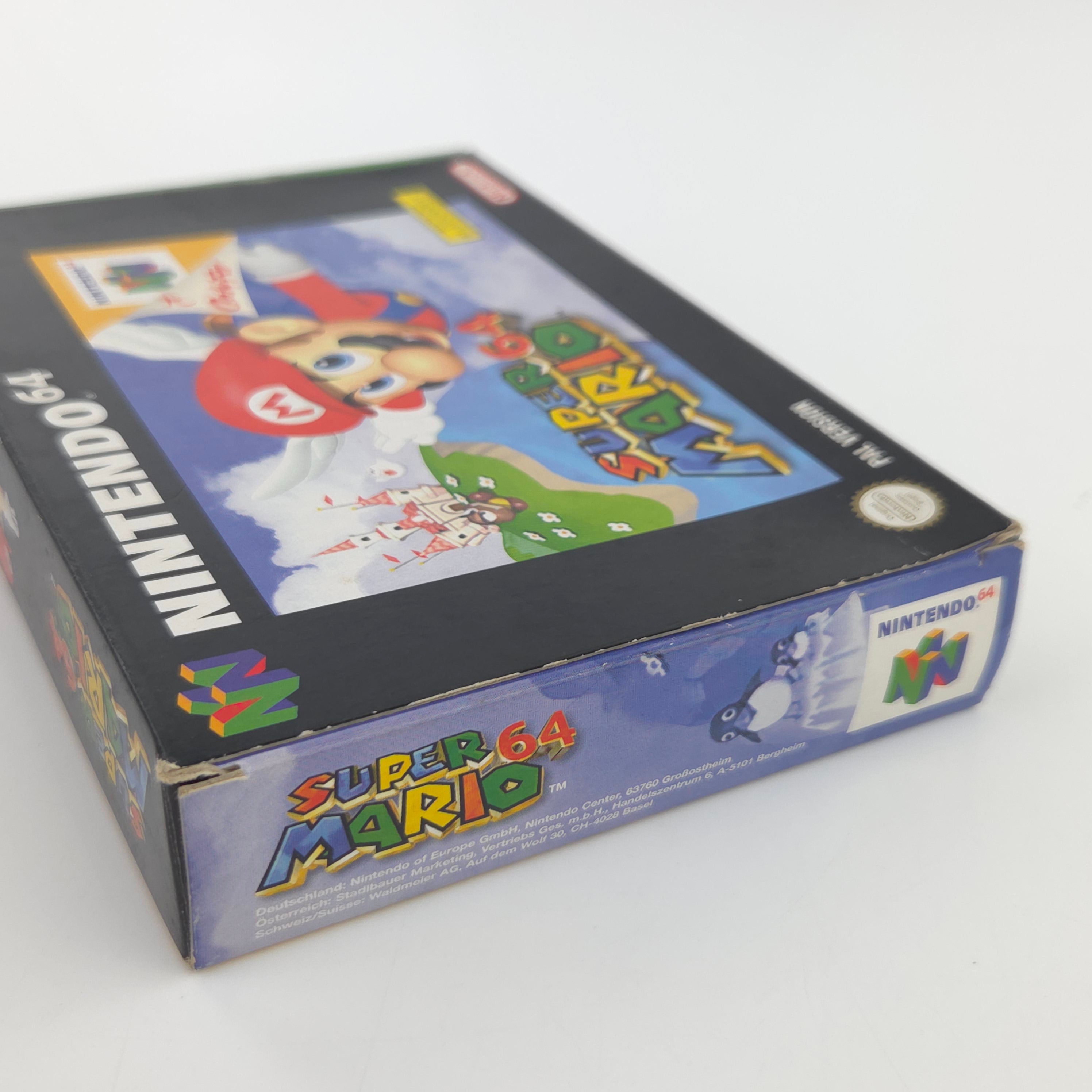 Nintendo 64 Spiel Super Mario 64 N64 Komplett OVP PAL