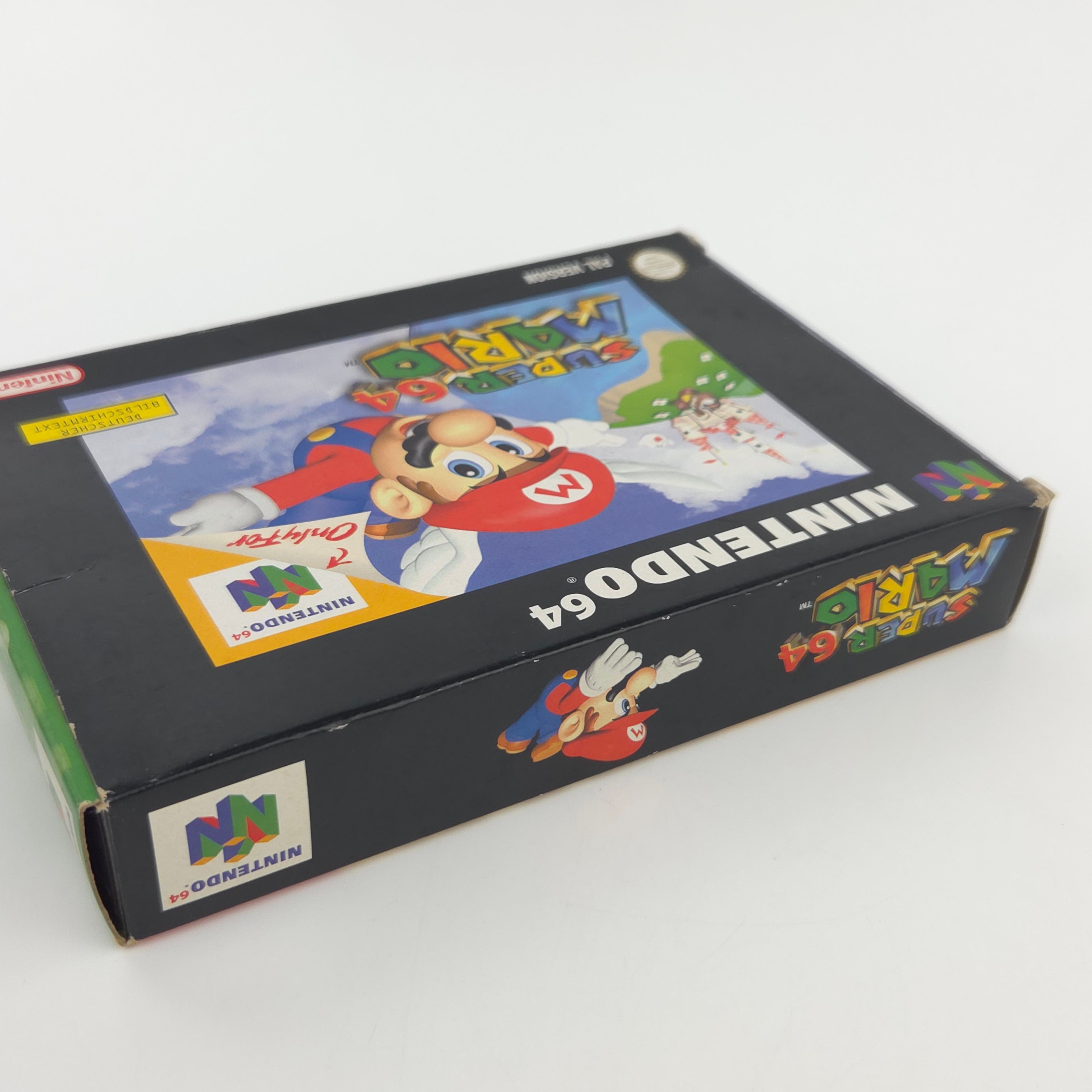 Nintendo 64 Spiel Super Mario 64 N64 Komplett OVP PAL