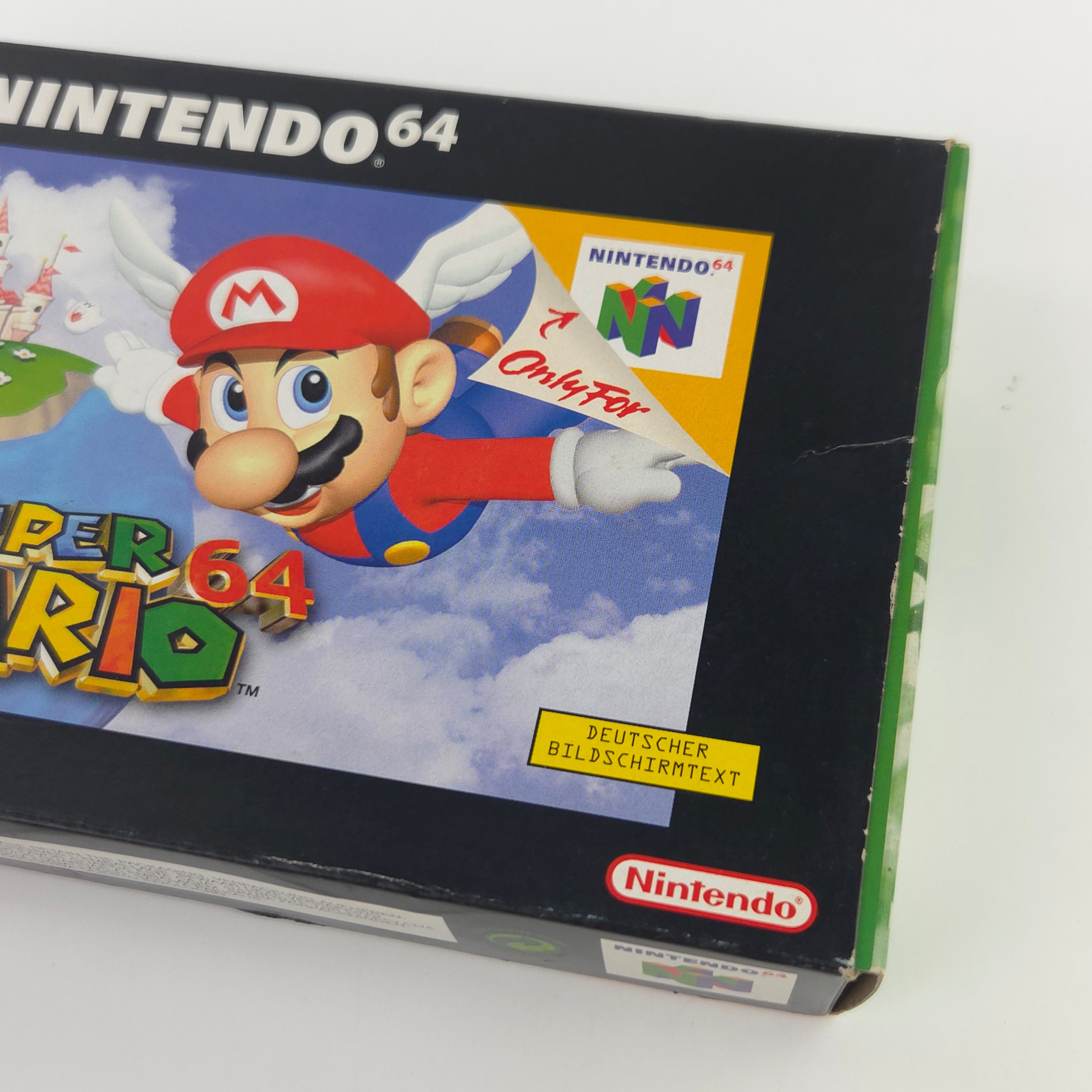 Nintendo 64 Spiel Super Mario 64 N64 Komplett OVP PAL