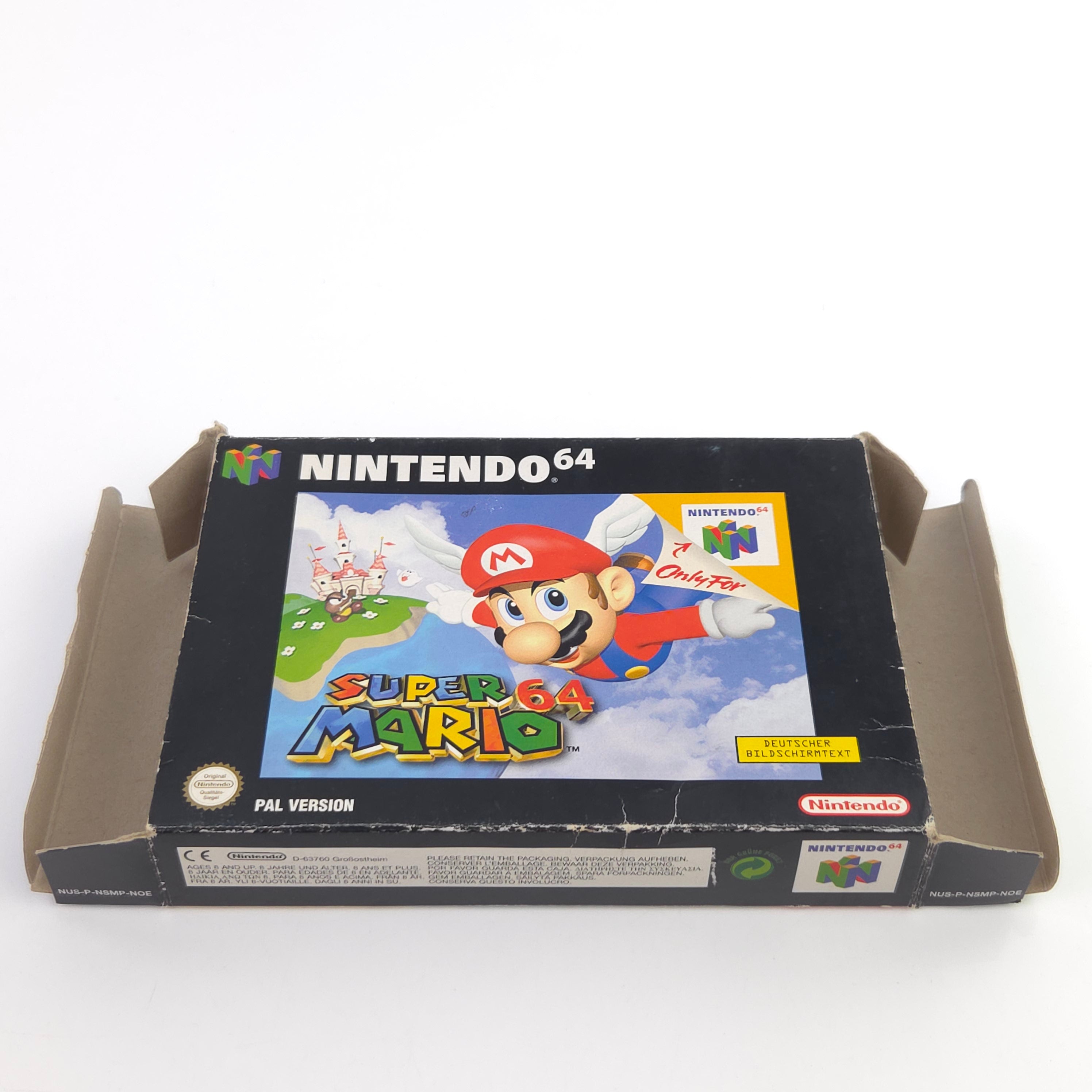 Nintendo 64 Spiel – Super Mario 64 (N64 OVP PAL)