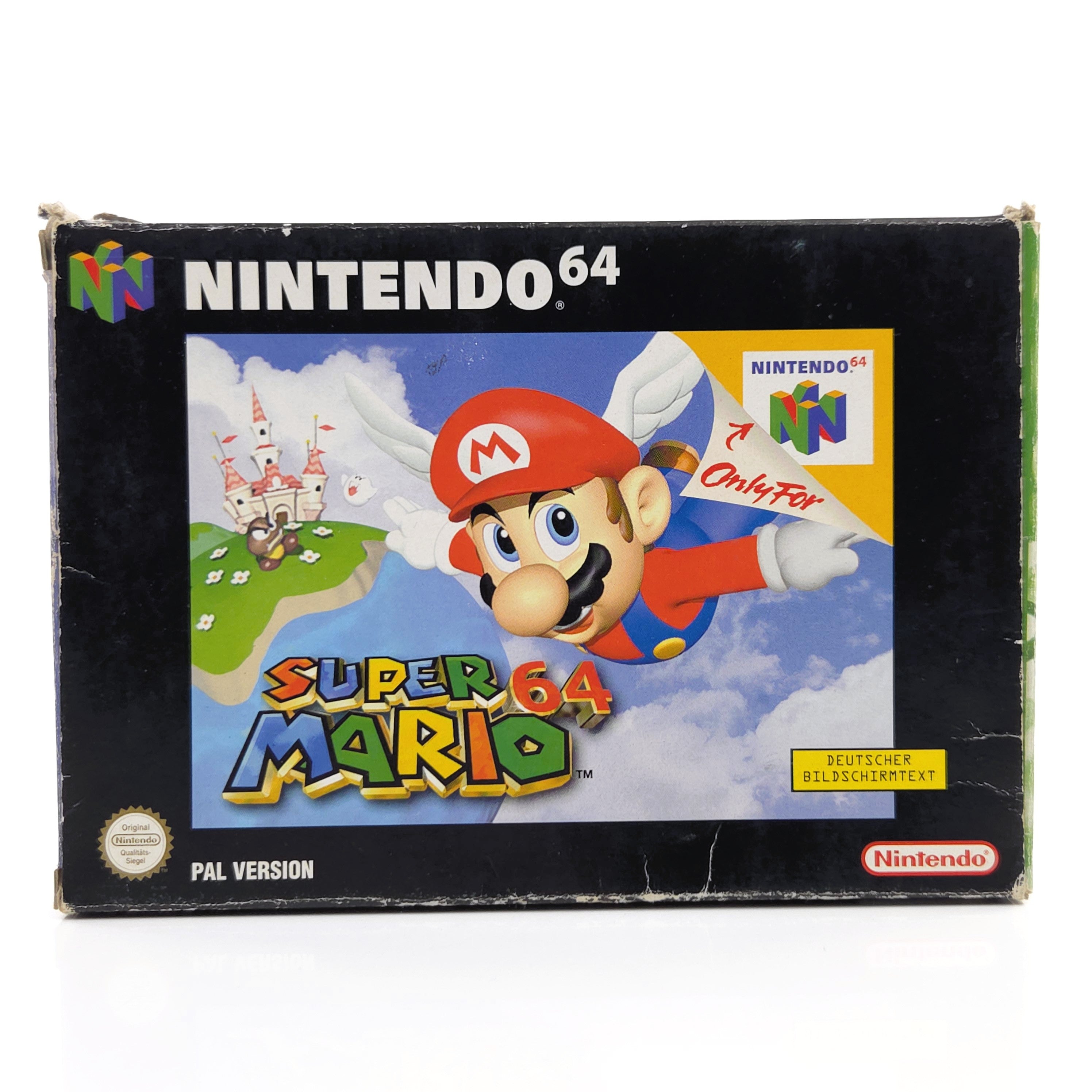 Nintendo 64 Spiel – Super Mario 64 (N64 OVP PAL)