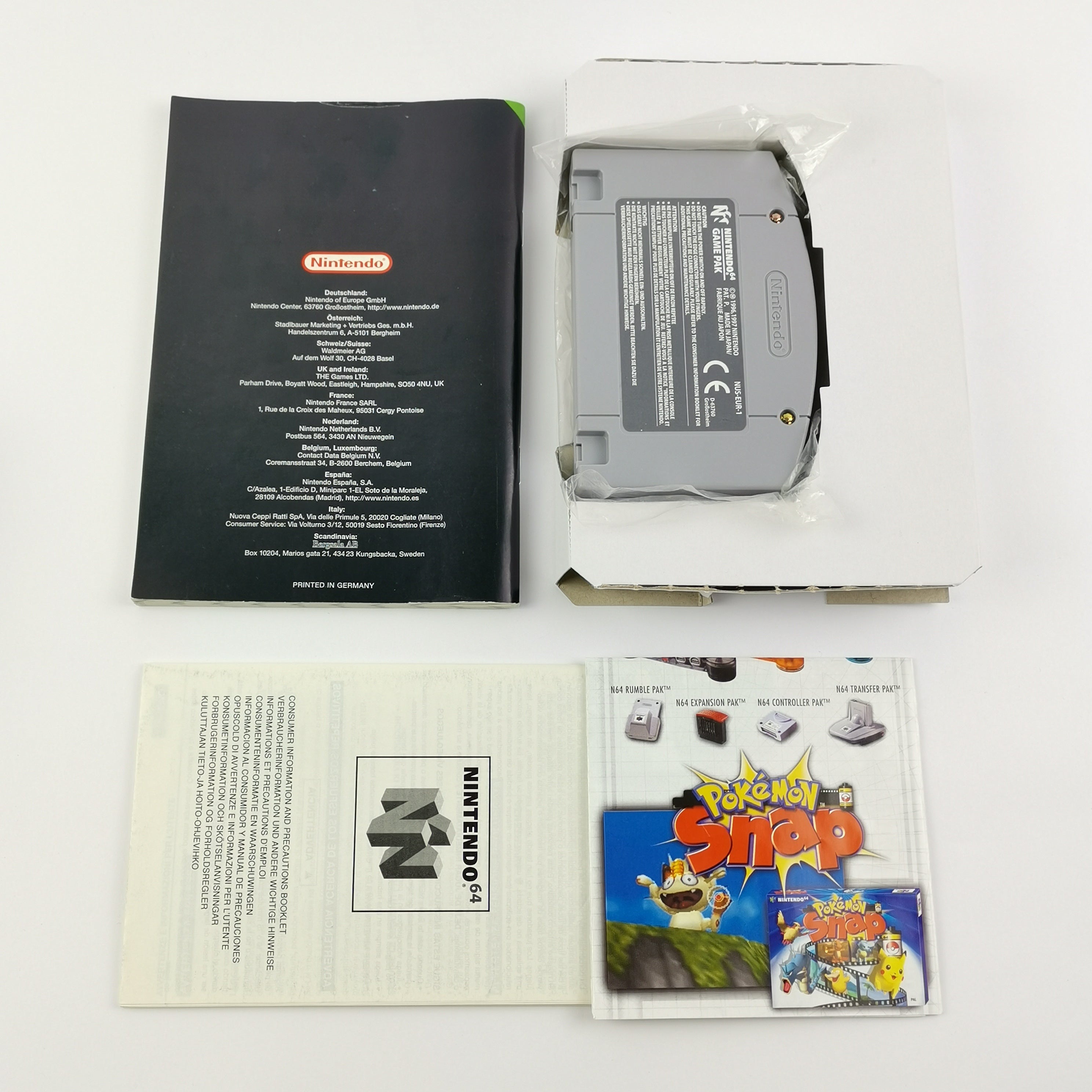 Nintendo 64 Spiel – Super Smash Bros OVP PAL Version N64