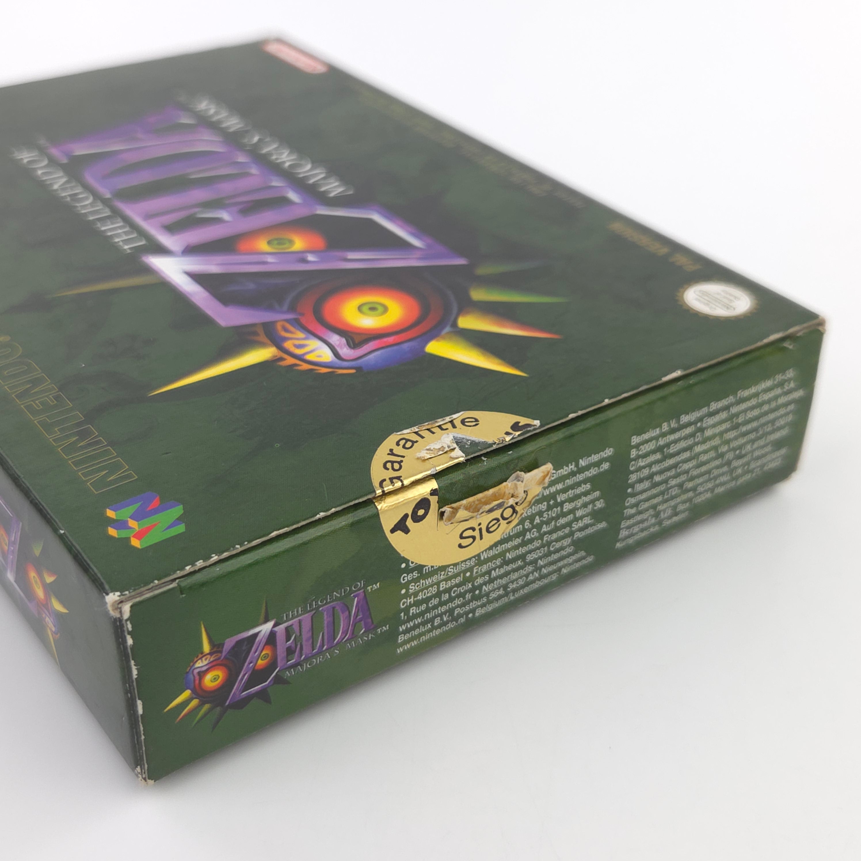 Nintendo 64 Spiel – The Legend of Zelda Majoras Mask