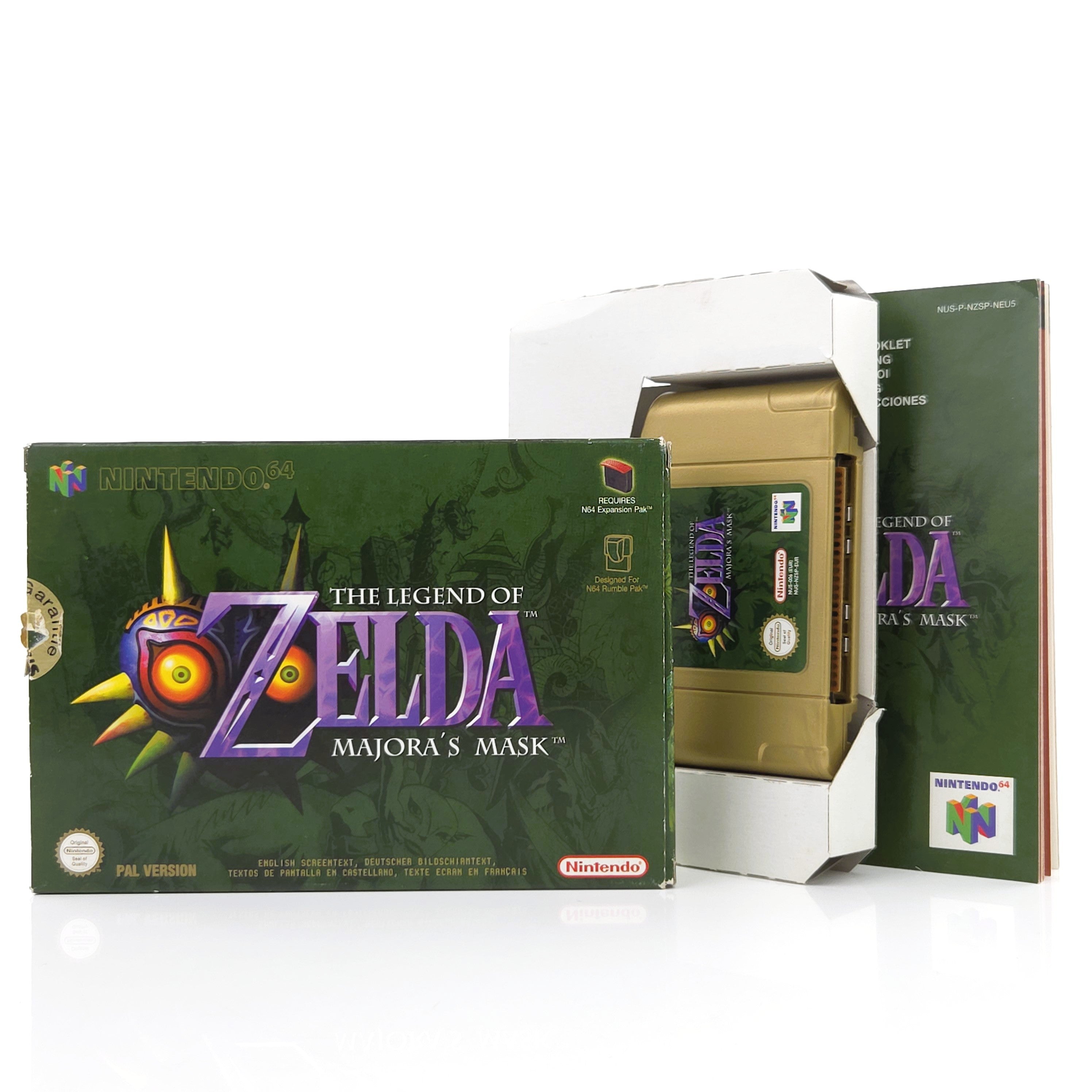 Nintendo 64 Spiel – The Legend of Zelda Majoras Mask