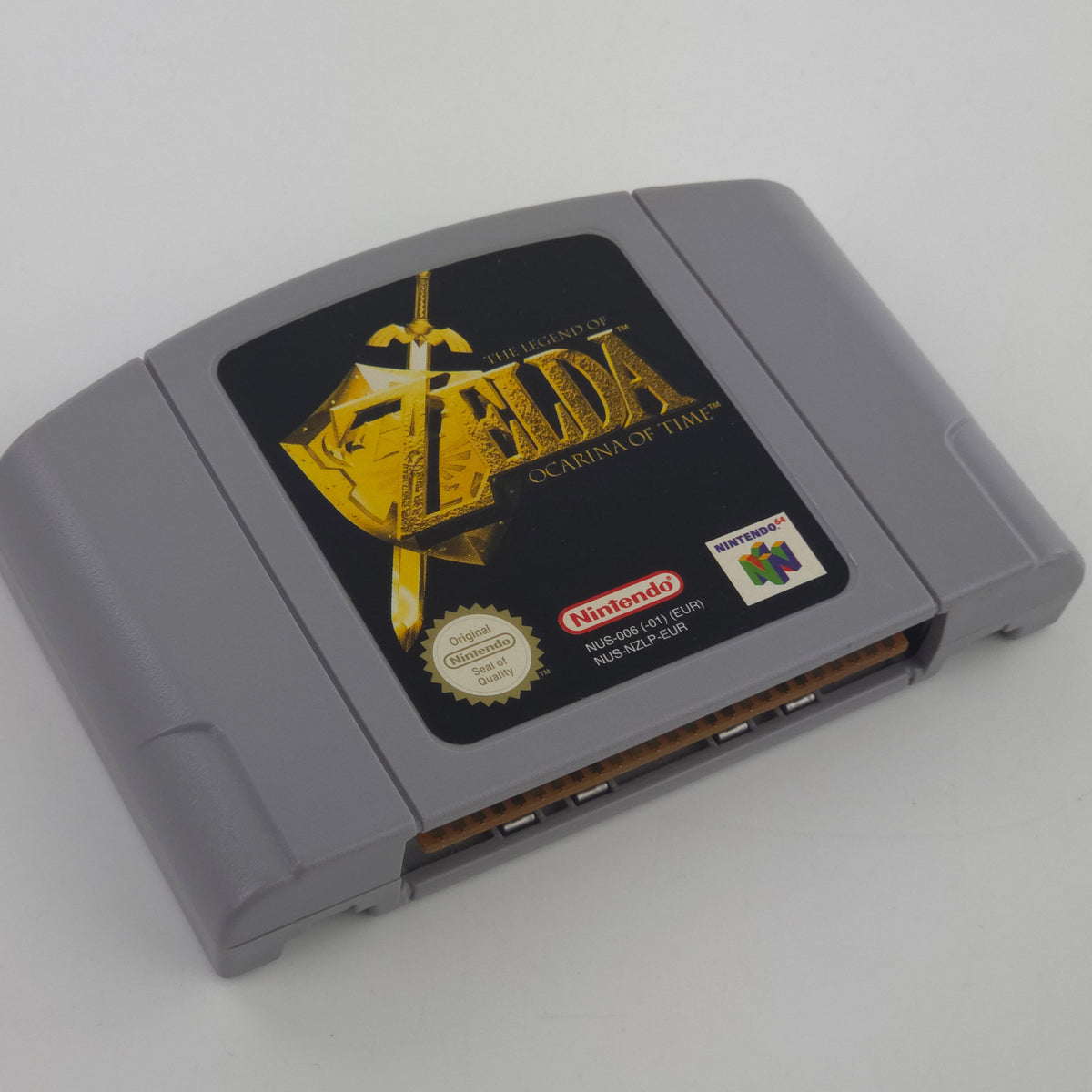 Nintendo 64 Spiel Ocarina of Time PAL EUR Top Zustand