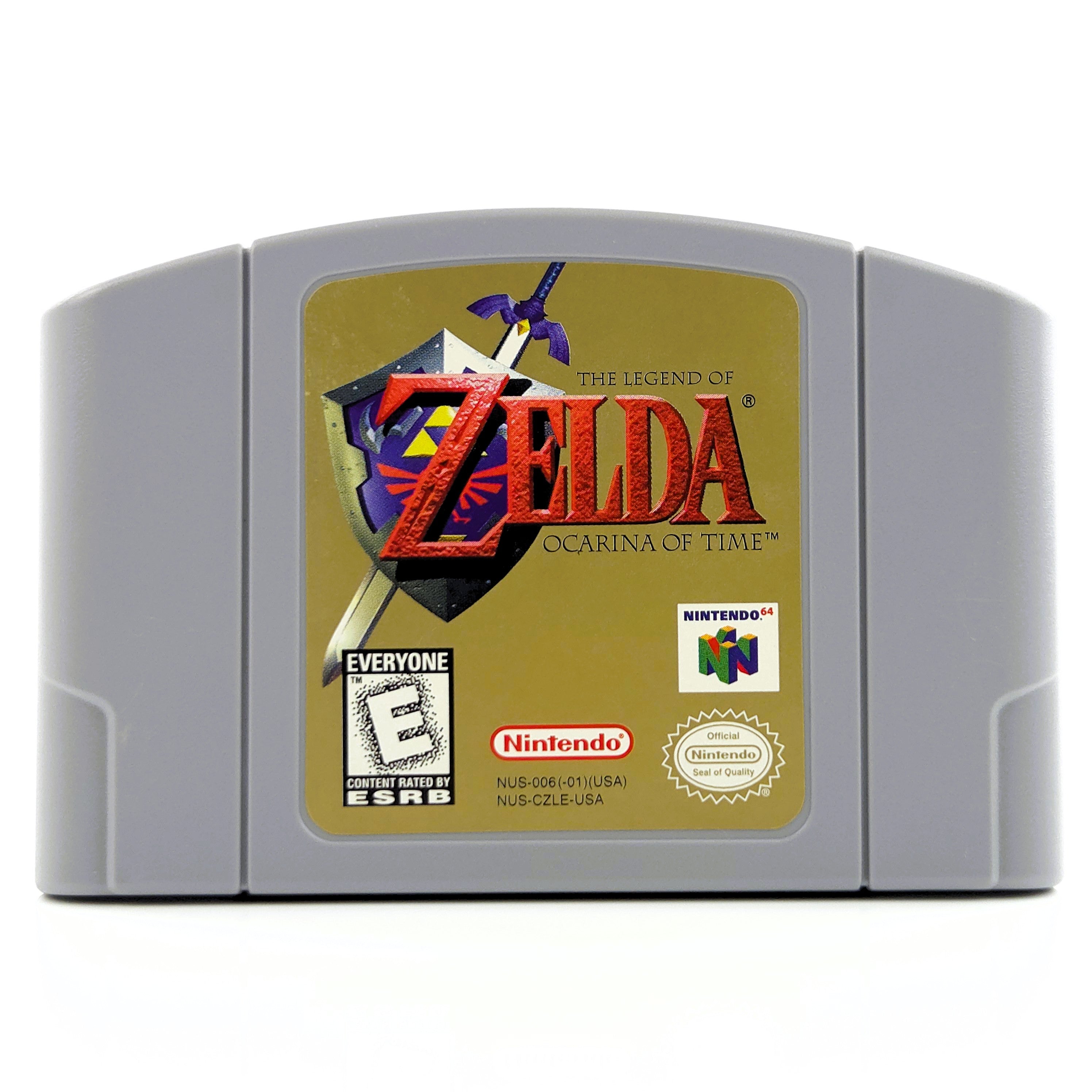 Nintendo 64 Spiel – The Legend of Zelda Ocarina of Time N64 USA