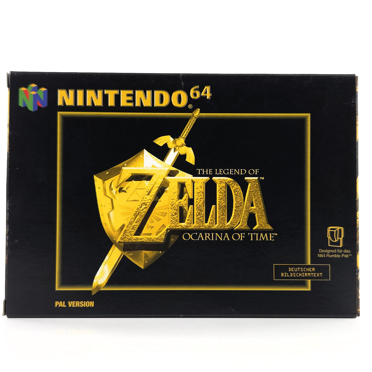 Nintendo 64 Spiel Zelda Ocarina of Time OVP PAL