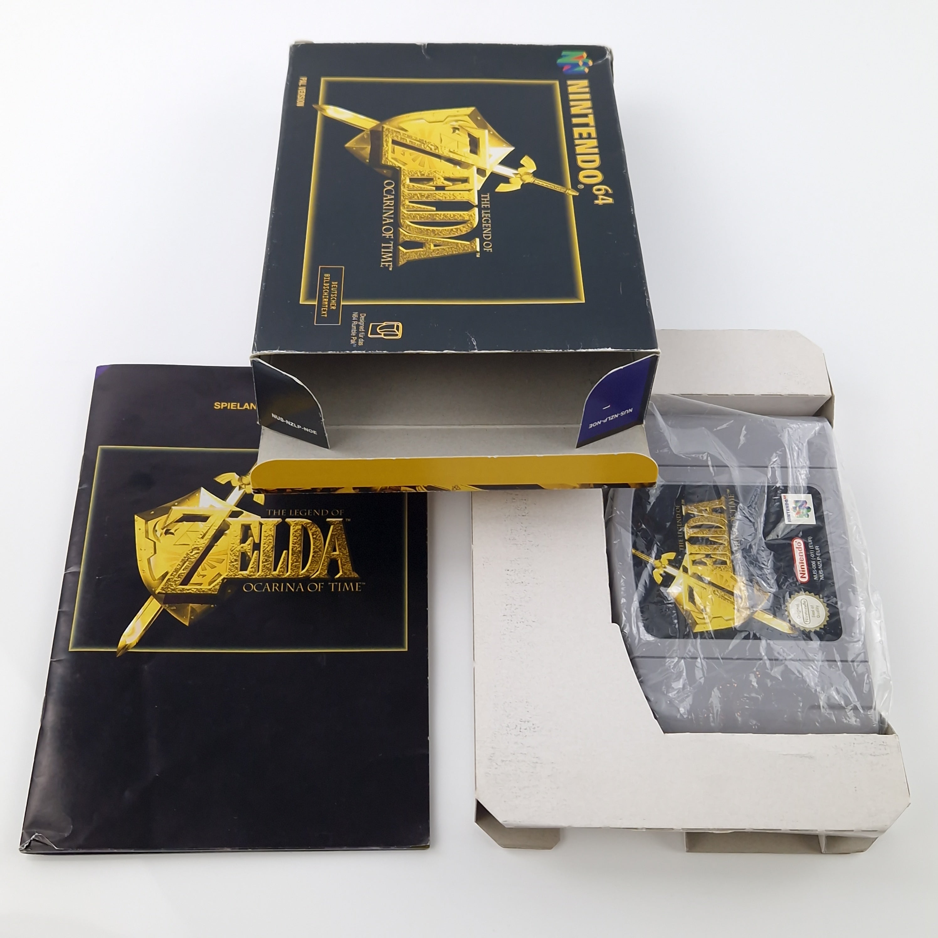 Nintendo 64 Spiel – The Legend of Zelda Ocarina of Time OVP