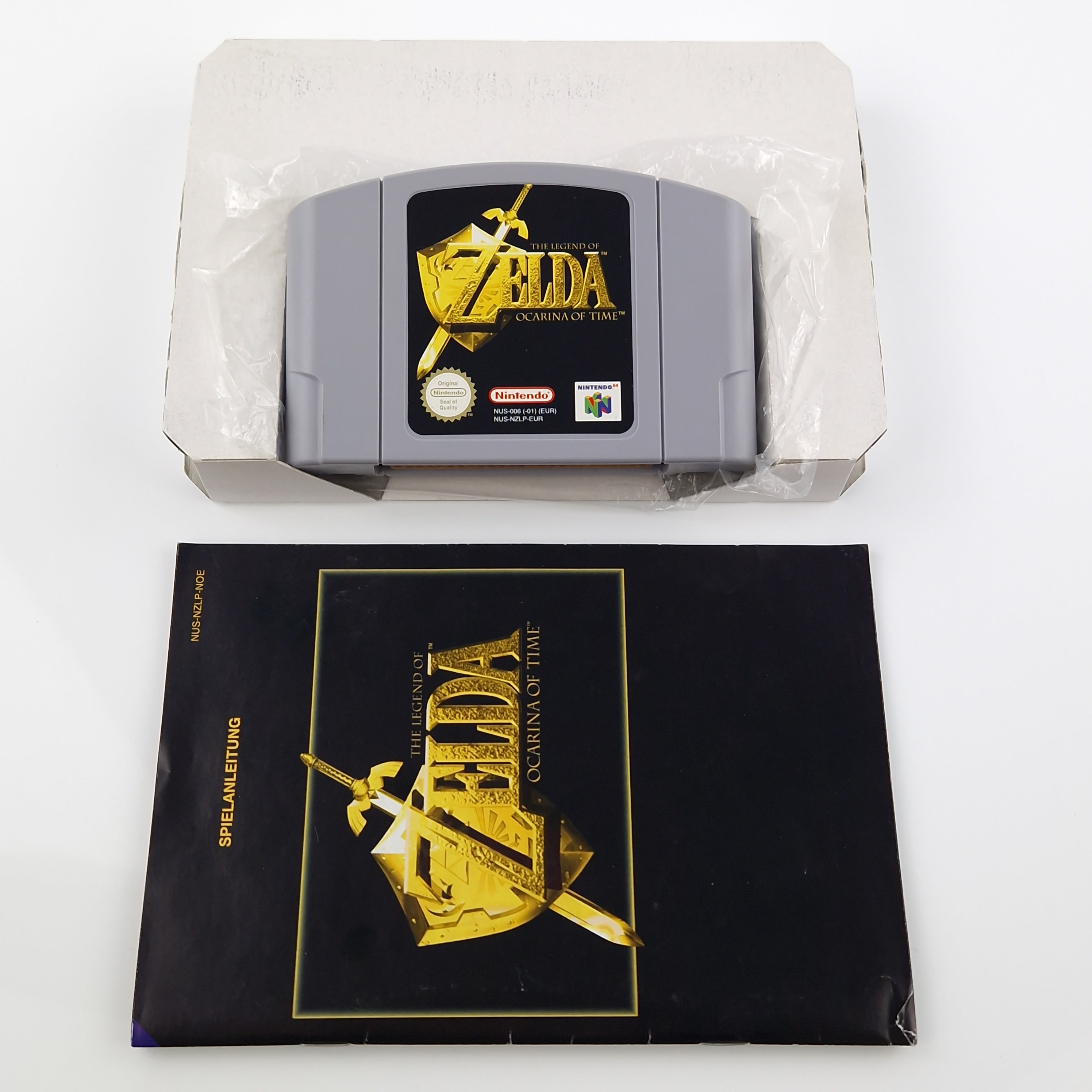 Nintendo 64 Spiel – The Legend of Zelda Ocarina of Time OVP