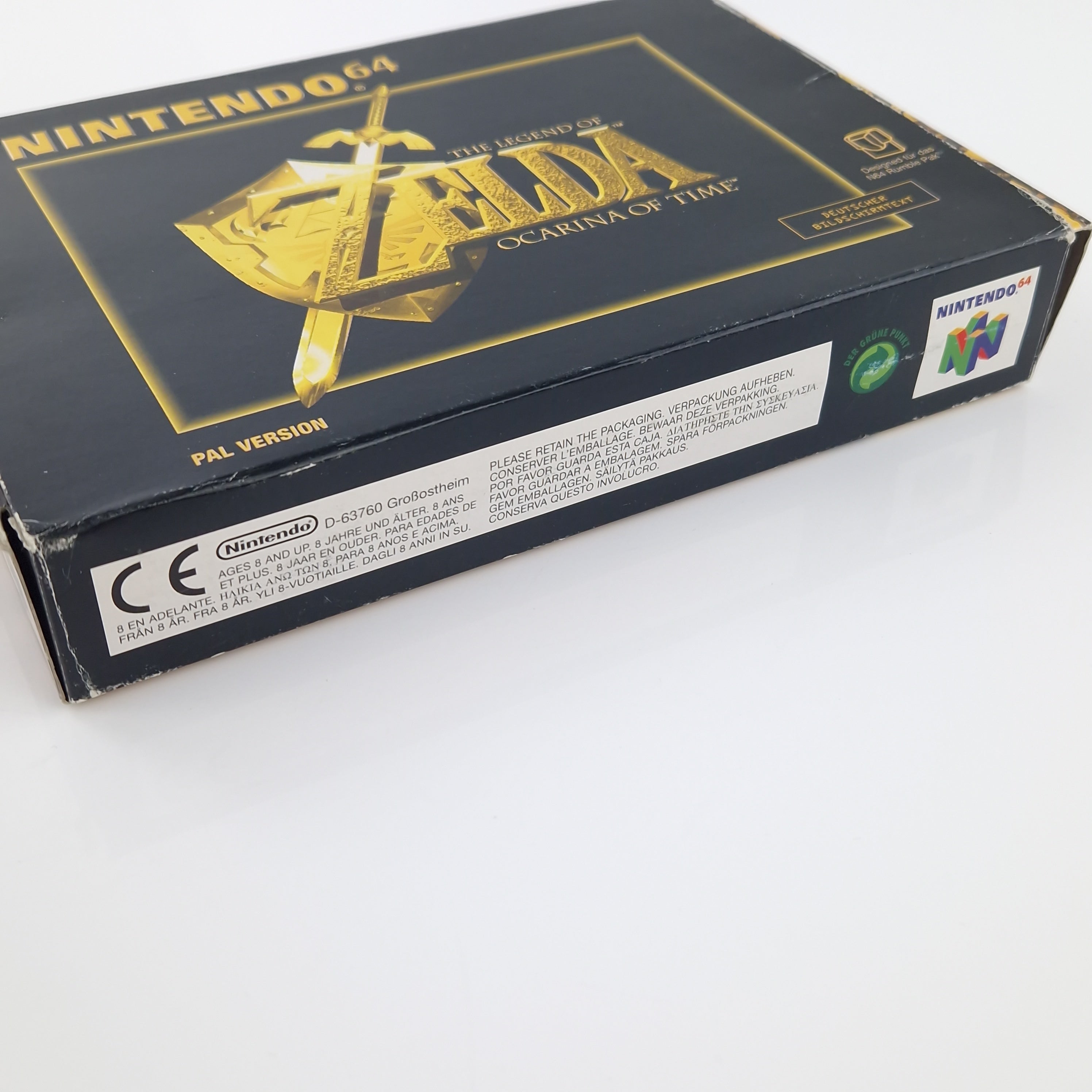 Nintendo 64 Spiel – The Legend of Zelda Ocarina of Time OVP