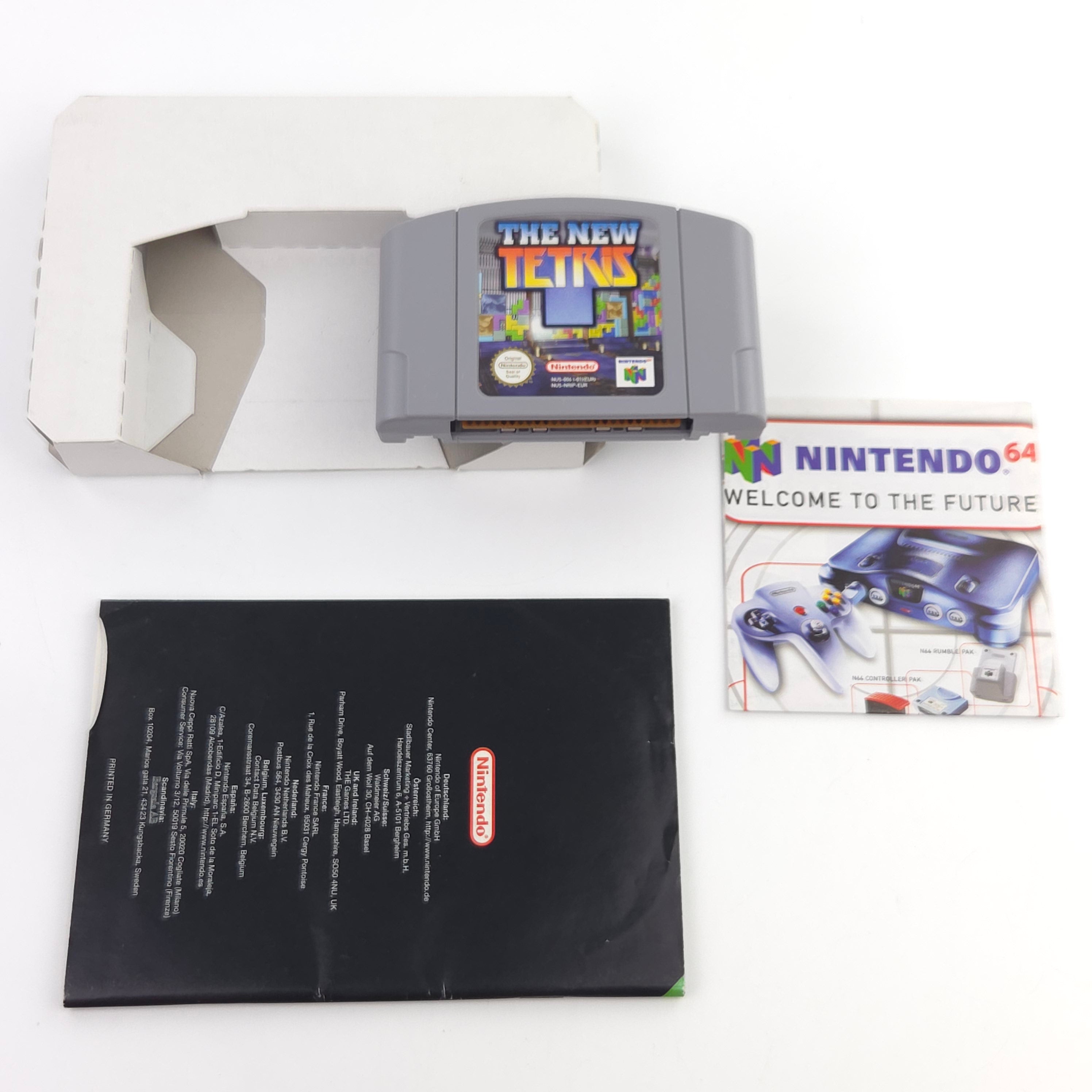 Nintendo 64 Spiel – The New Tetris (N64 OVP)