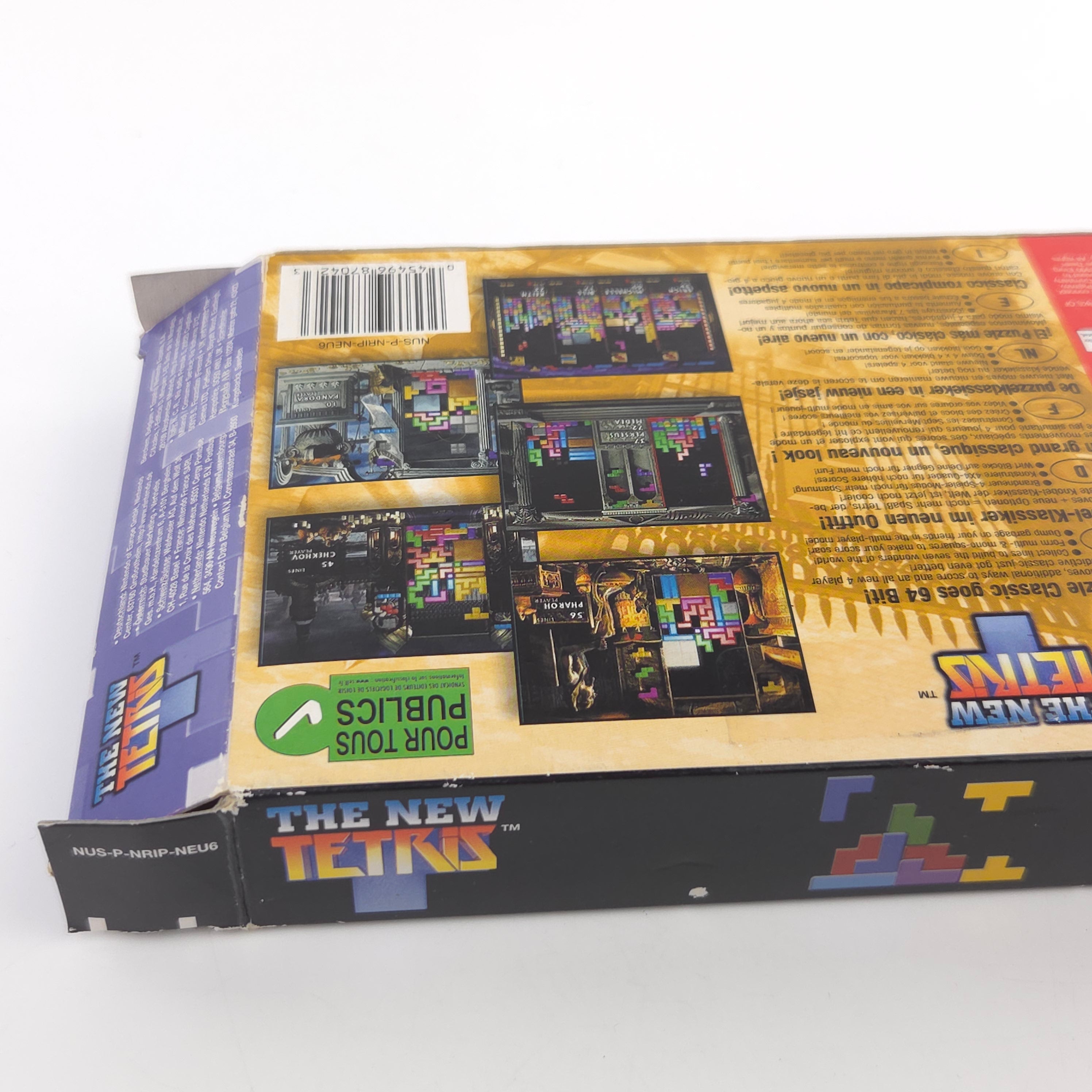 Nintendo 64 Spiel – The New Tetris (N64 OVP)