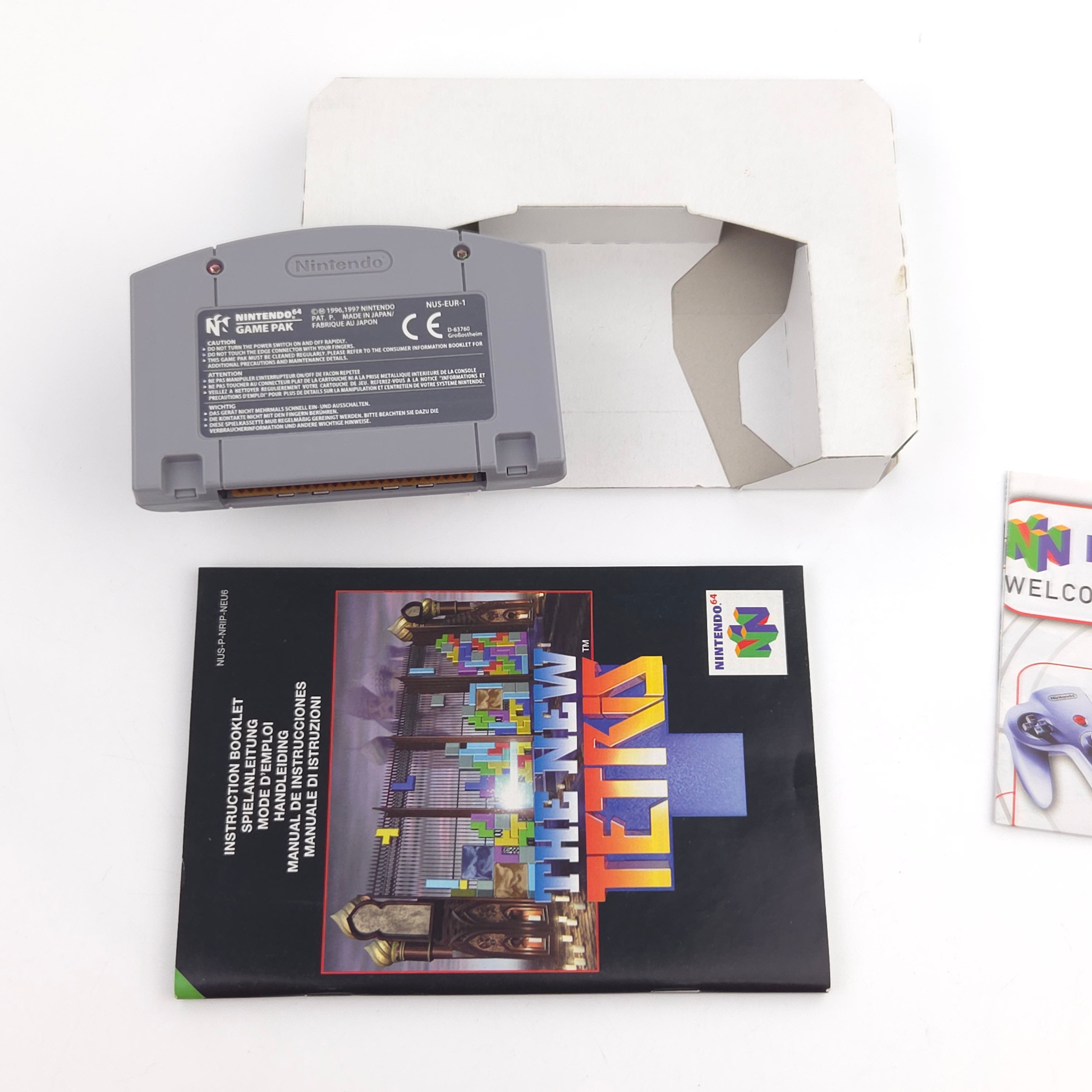 Nintendo 64 Spiel – The New Tetris (N64 OVP)