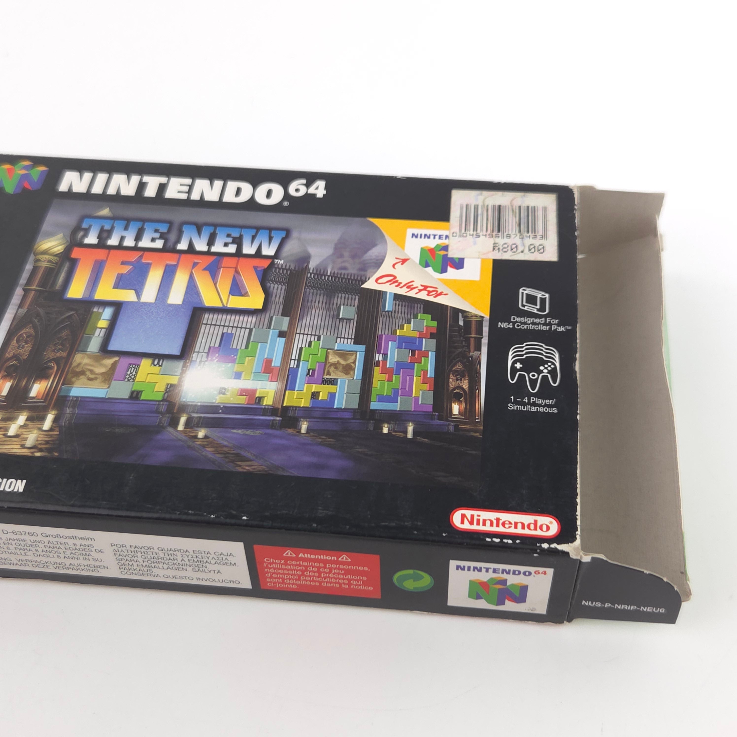 Nintendo 64 Spiel – The New Tetris (N64 OVP)